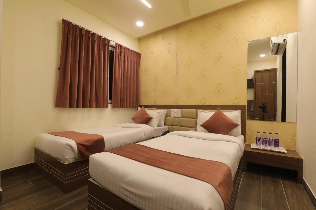 Bed in Hotel Shiv Shakti