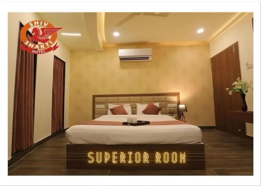 Bed in Hotel Shiv Shakti