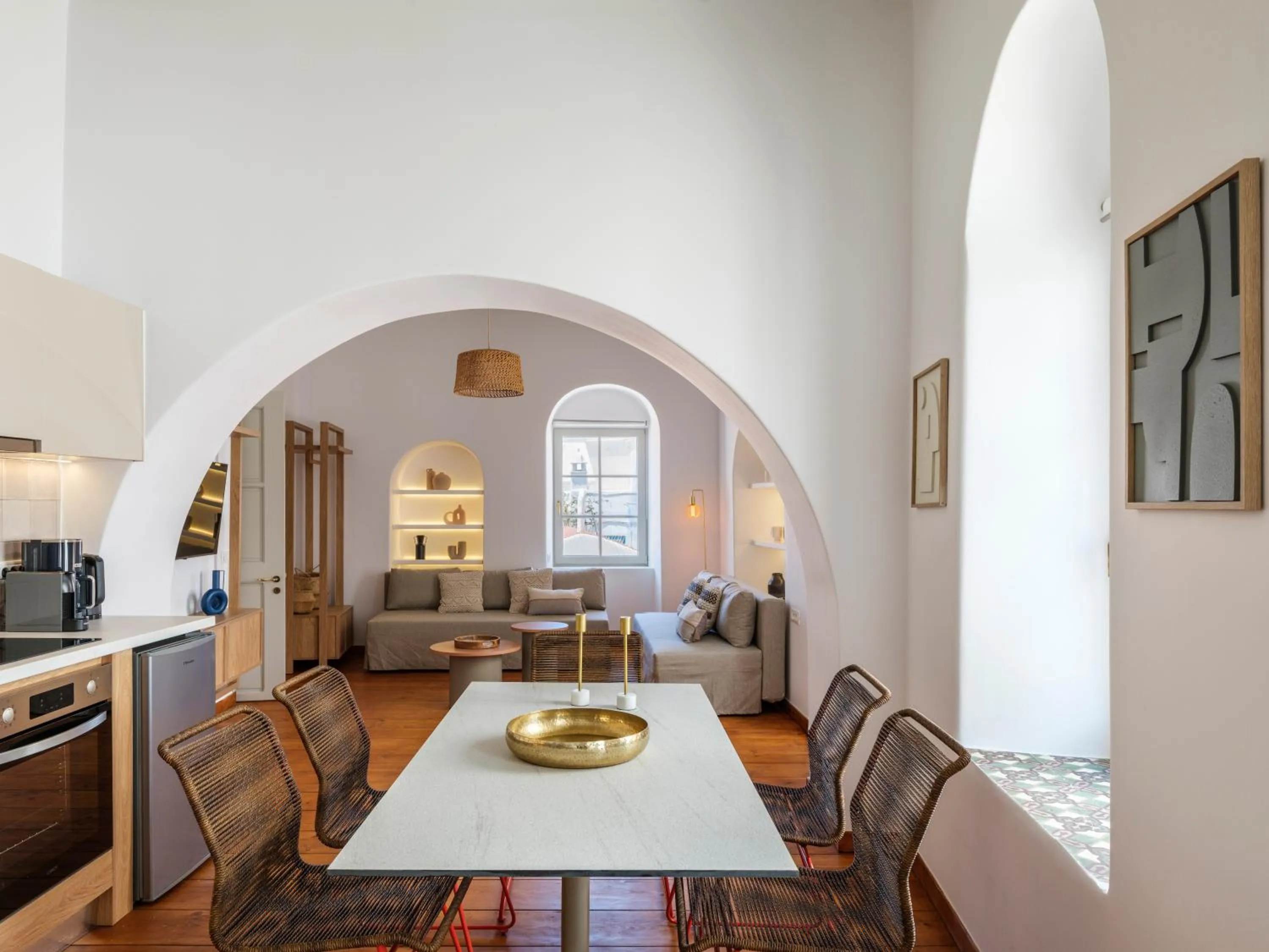 Living room in Mr & Mrs Mykonos The Residence