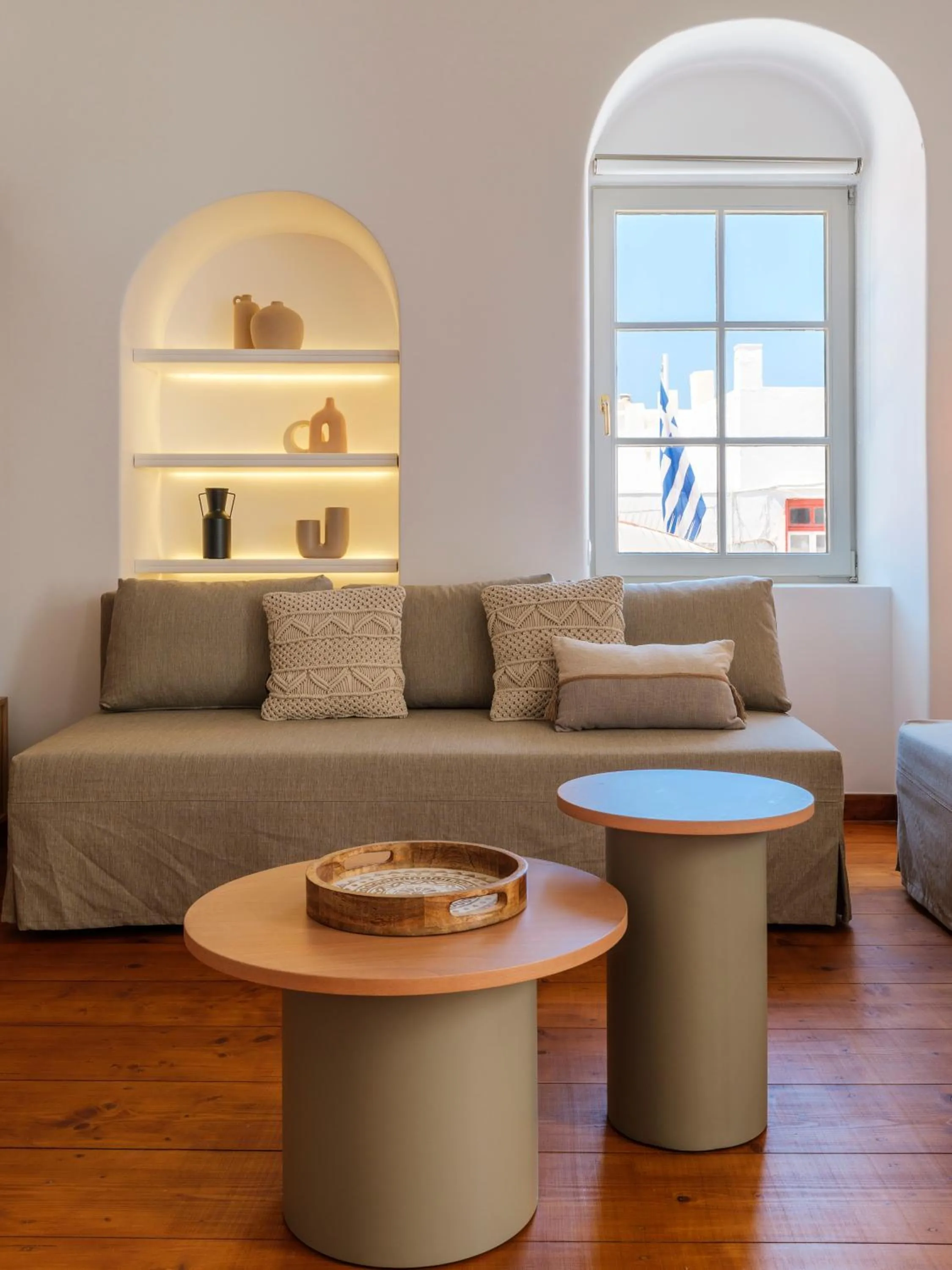 Living room in Mr & Mrs Mykonos The Residence