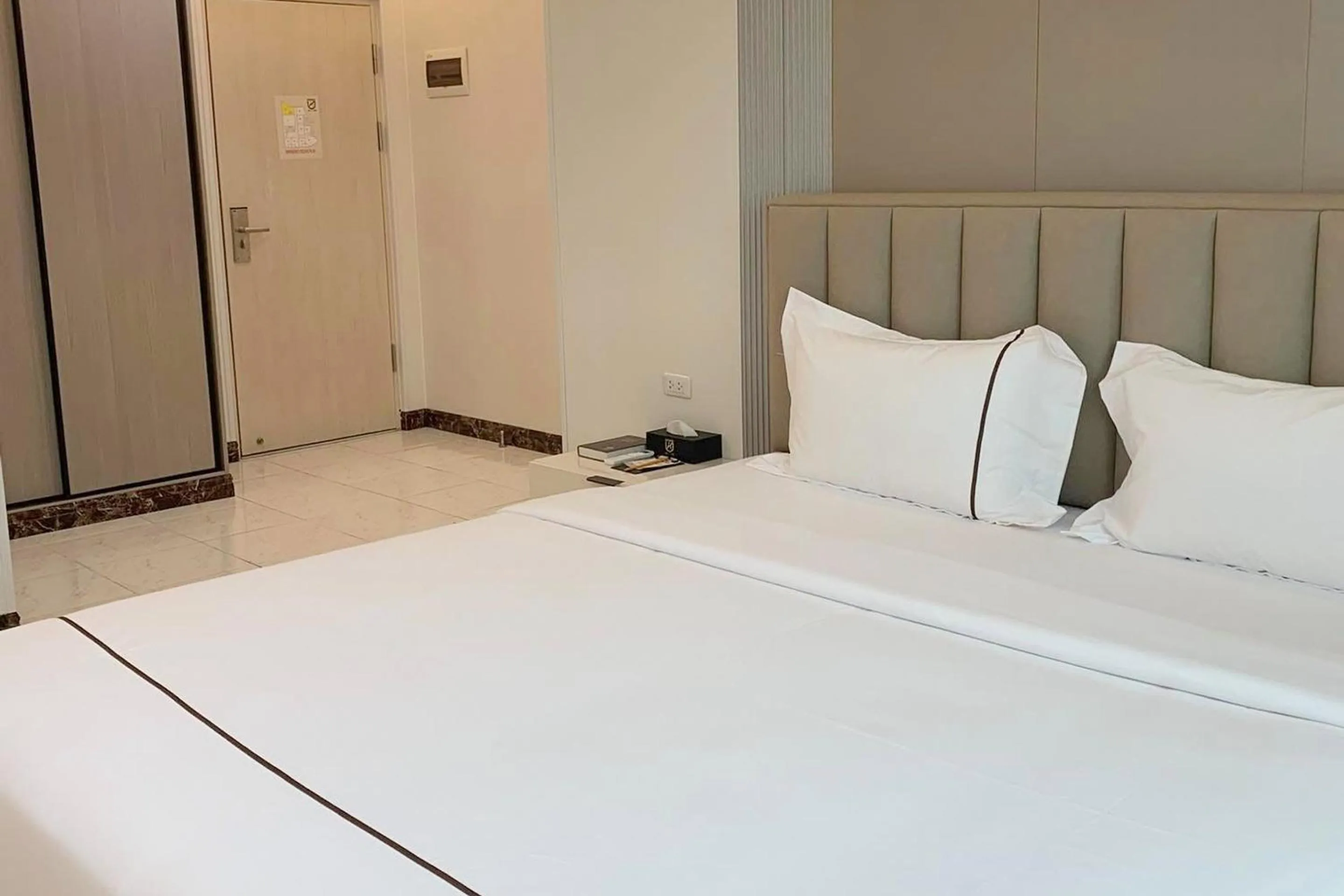 Bed in Aku Inn Cebu City