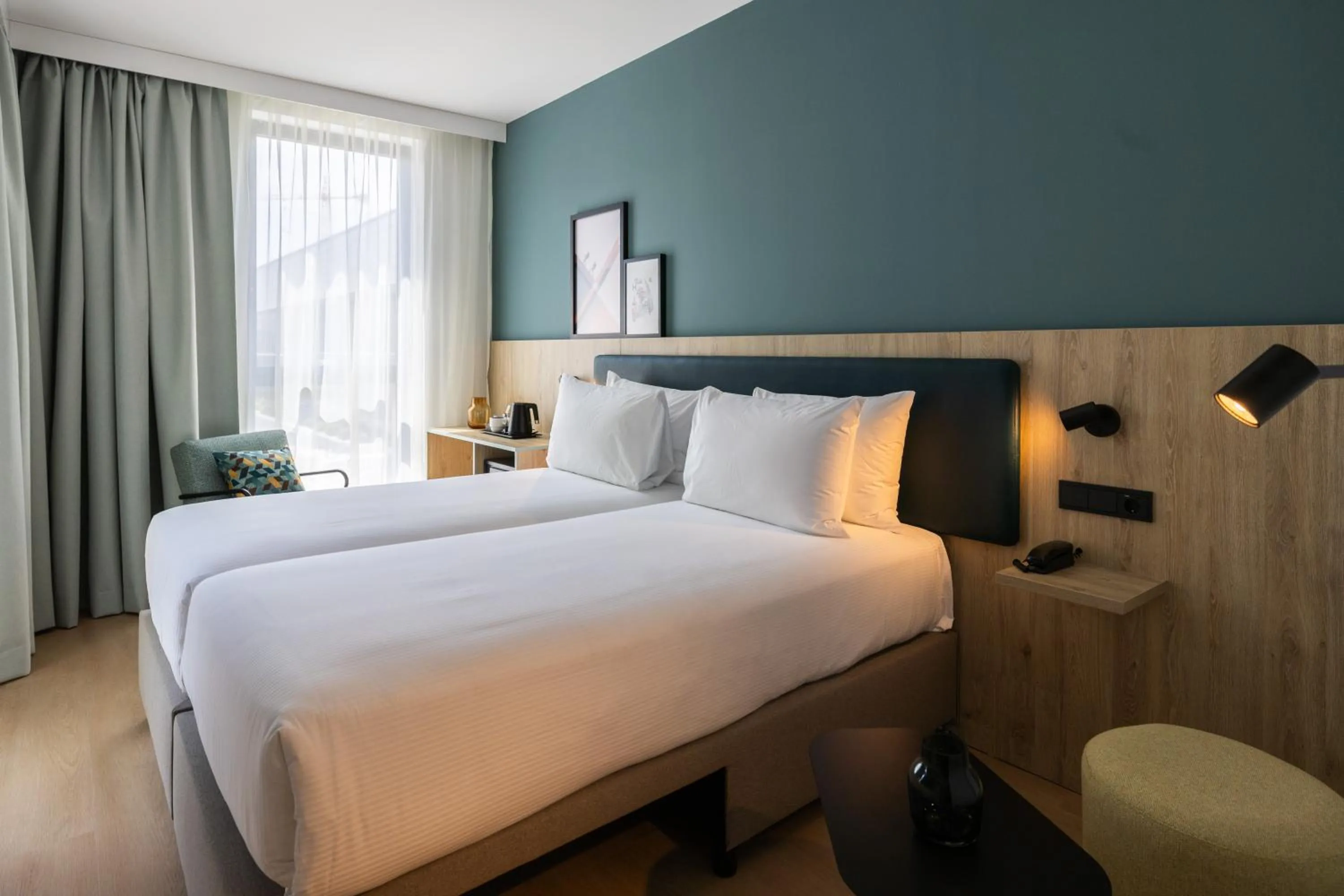 Bed in Spark By Hilton Madrid Alcala