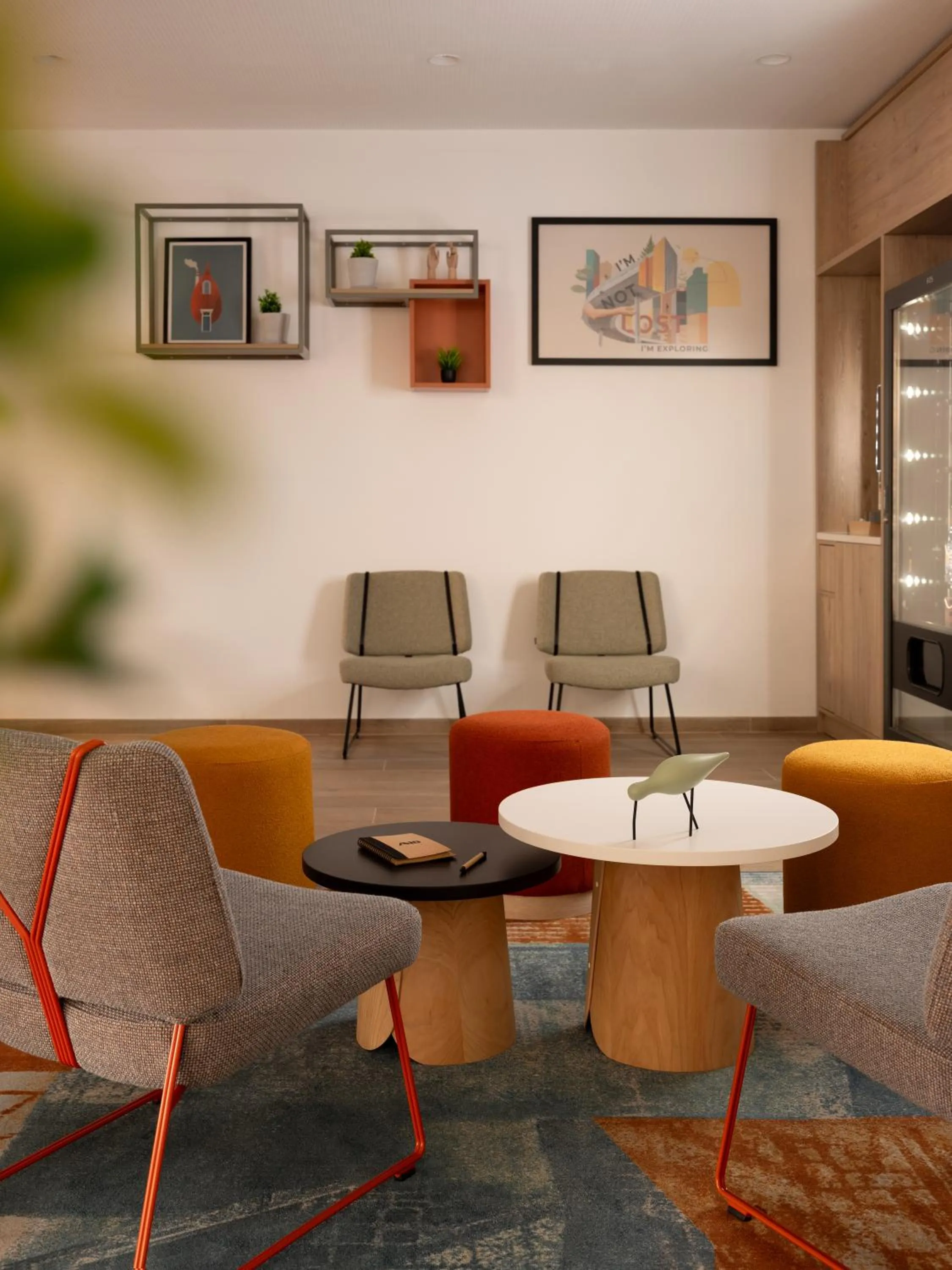 Living room in Spark By Hilton Madrid Alcala