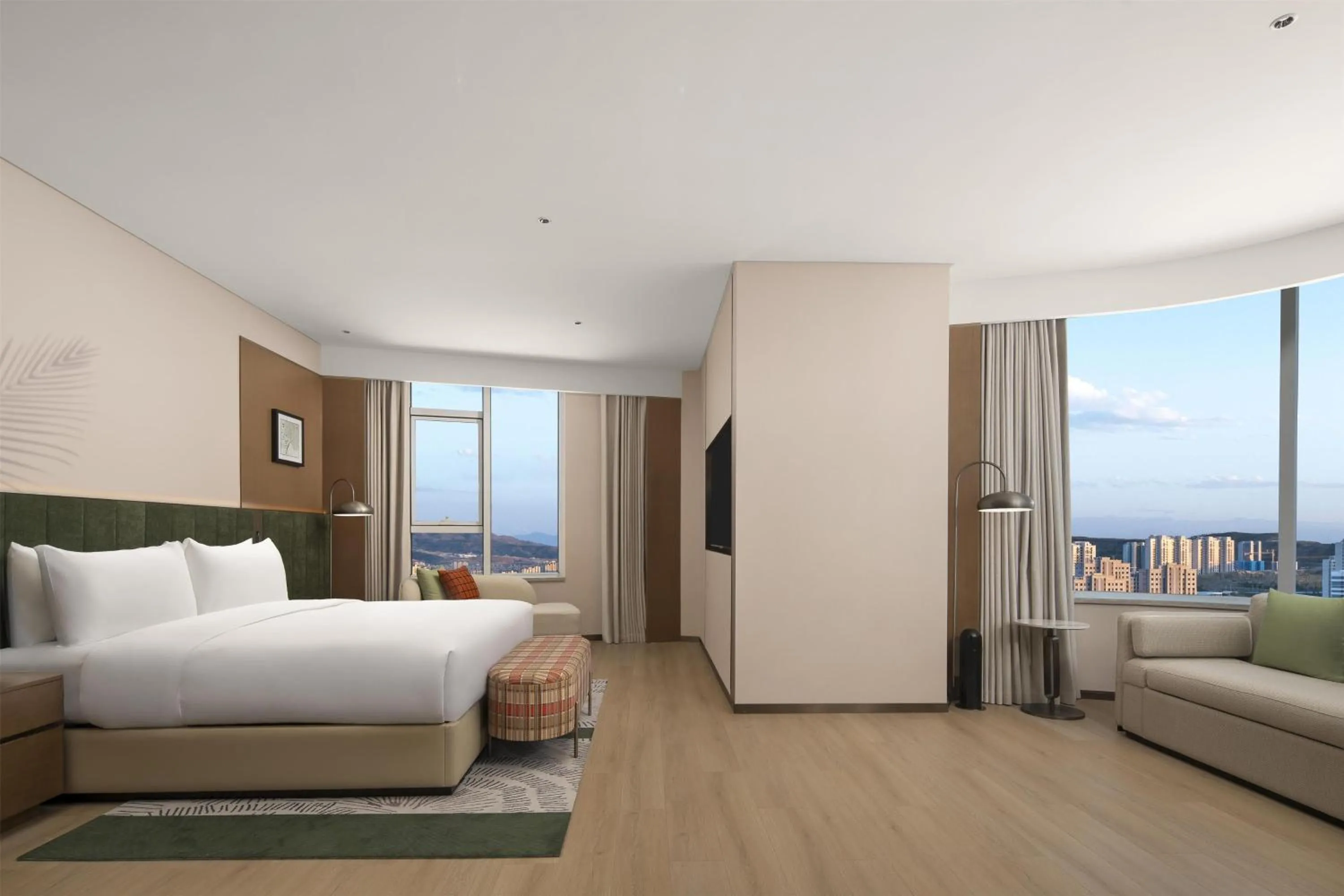 Bed in Hilton Garden Inn Urumqi Railway Station