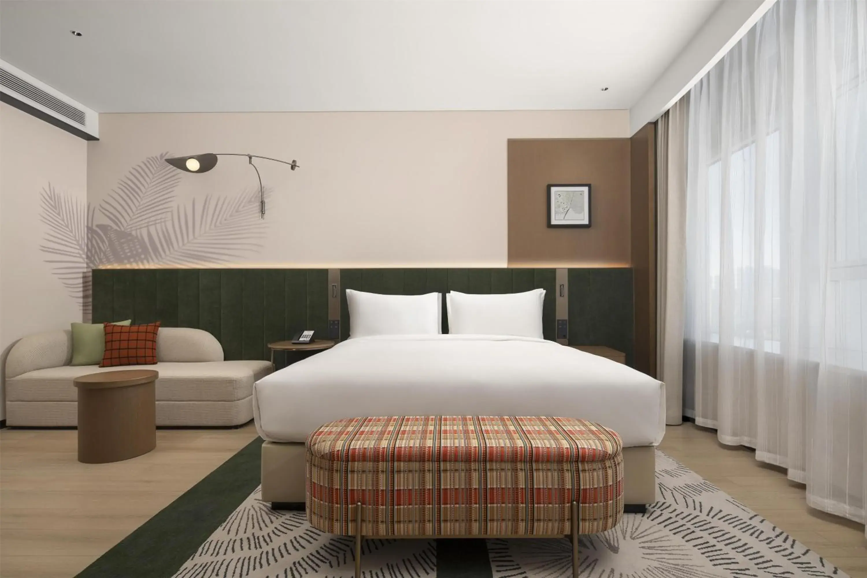 King Guest Room in Hilton Garden Inn Urumqi Railway Station King Guest Room in Hilton Garden Inn Urumqi Railway Station