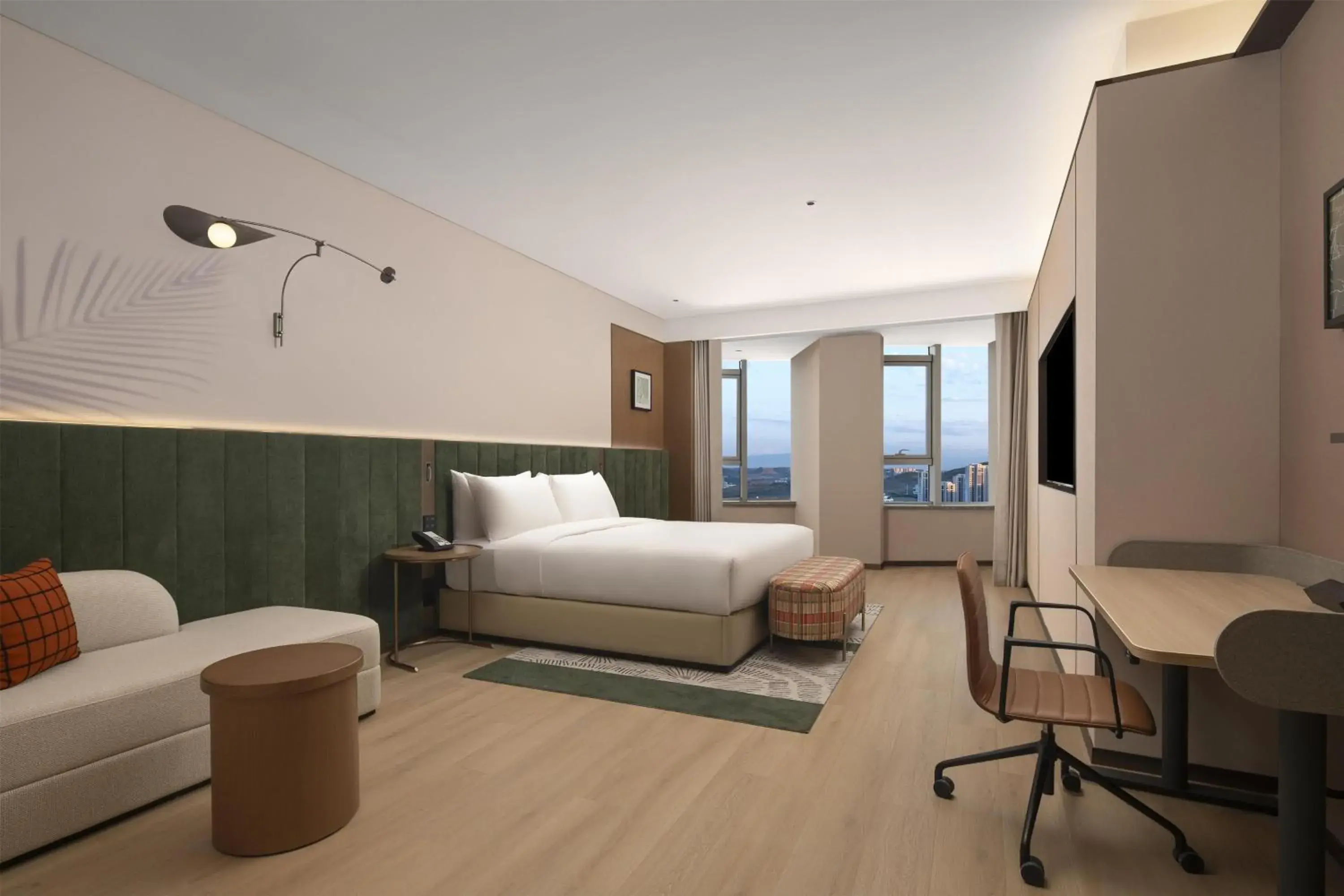 Superior King Room in Hilton Garden Inn Urumqi Railway Station Superior King Room in Hilton Garden Inn Urumqi Railway Station