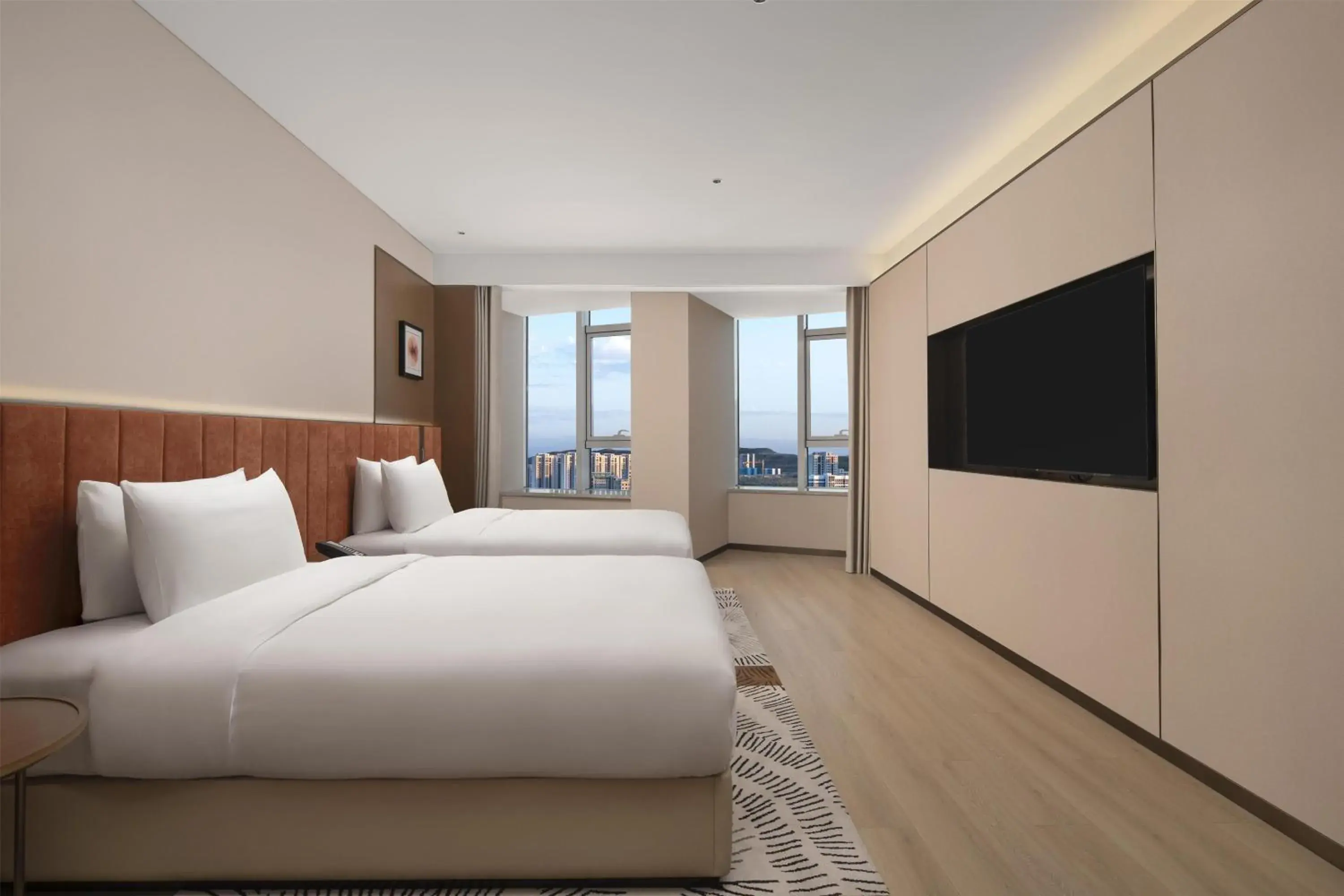 Superior Twin Room in Hilton Garden Inn Urumqi Railway Station Superior Twin Room in Hilton Garden Inn Urumqi Railway Station