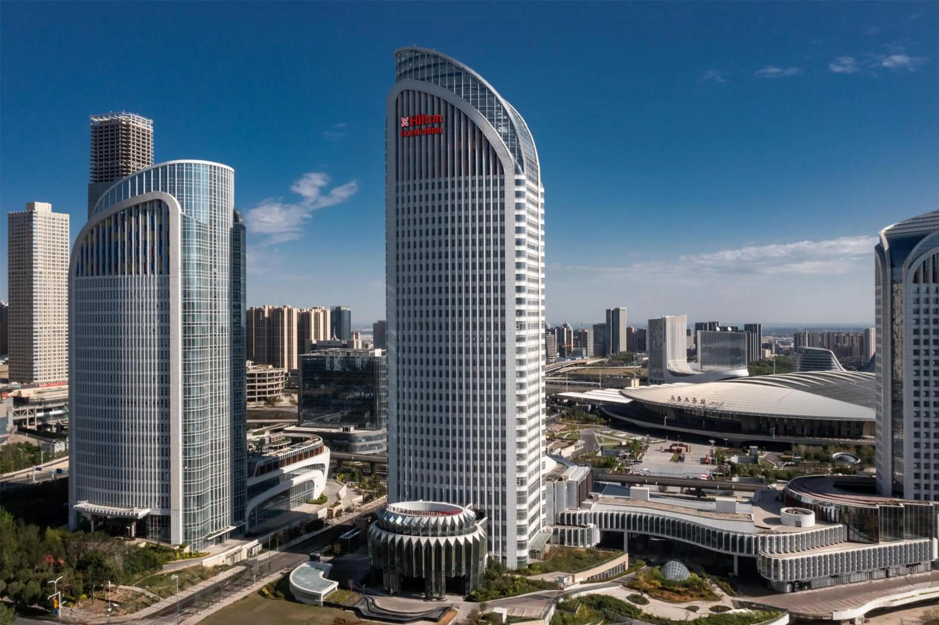 Property building in Hilton Garden Inn Urumqi Railway Station