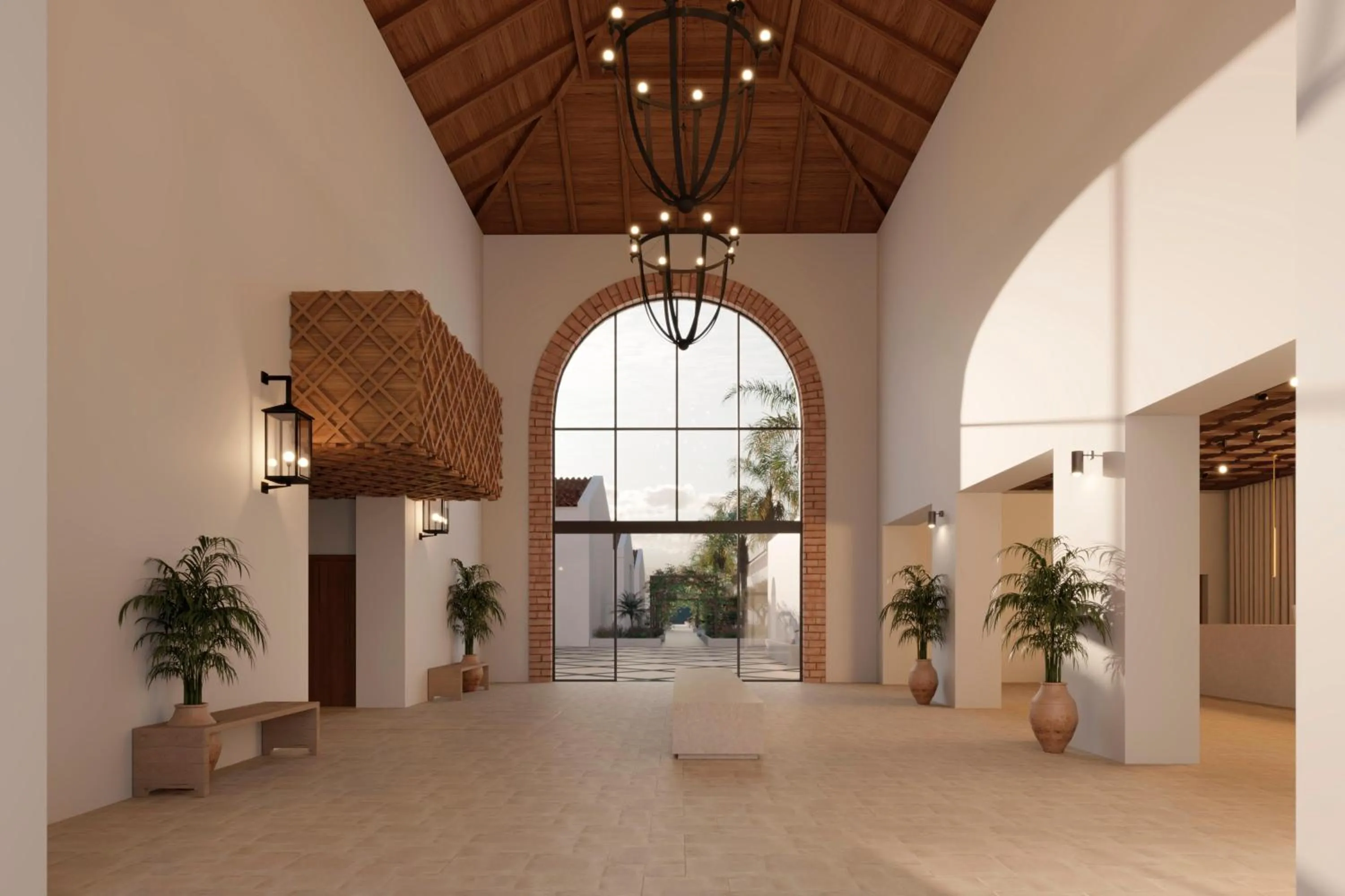 Lobby or reception in Hotel Best Village Chipiona