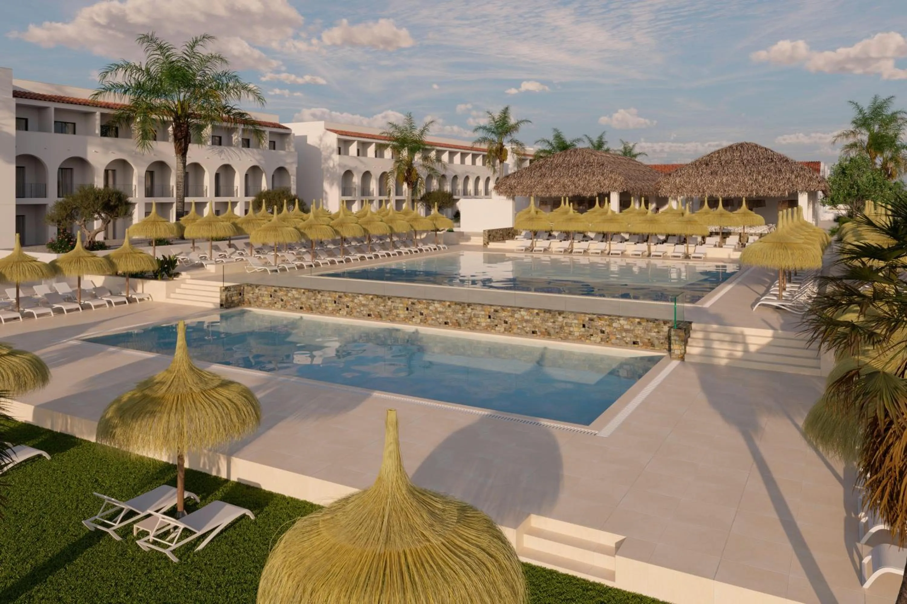 Swimming pool in Hotel Best Village Chipiona