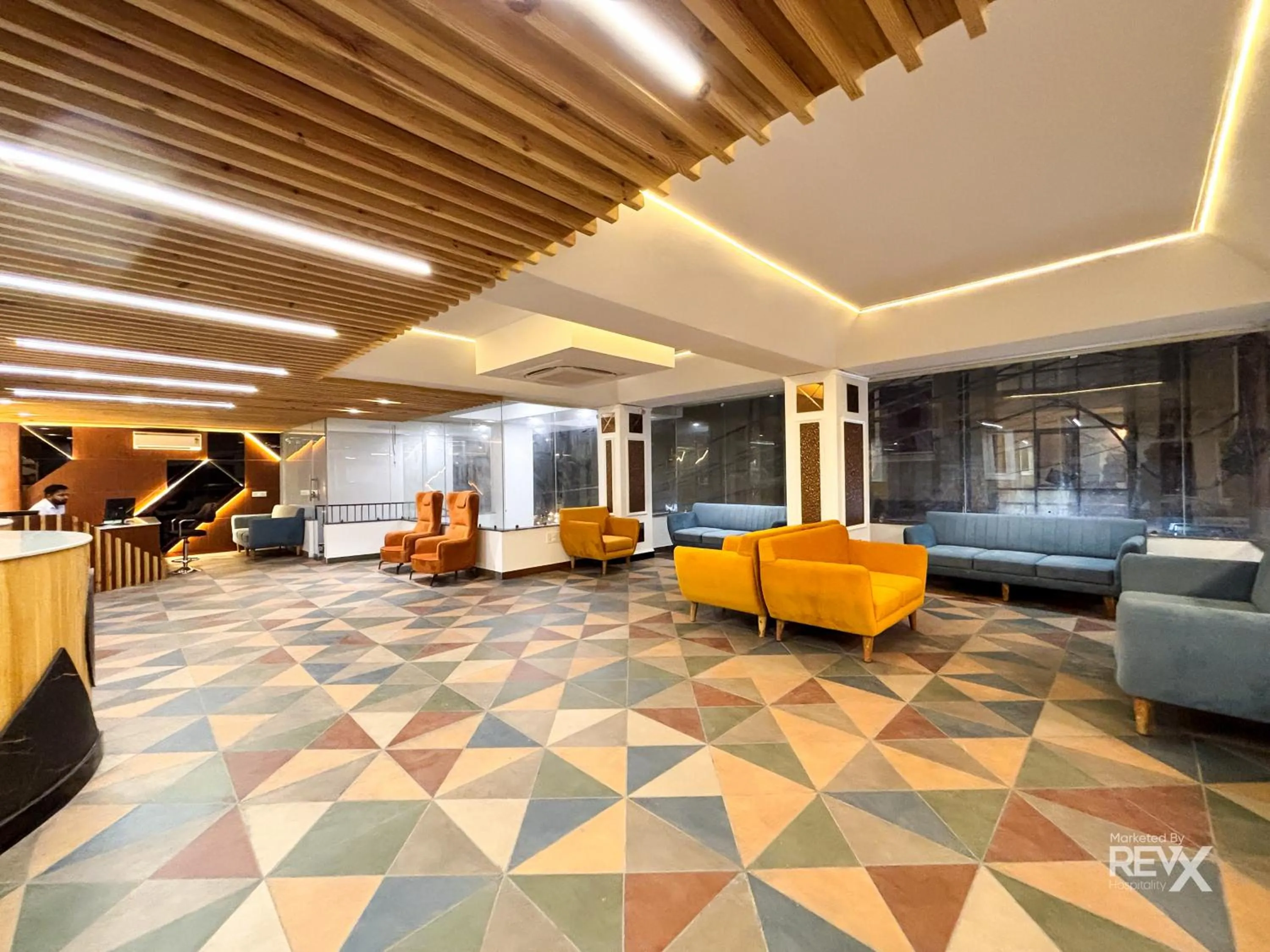 Living room in Oak Leaf Hotel