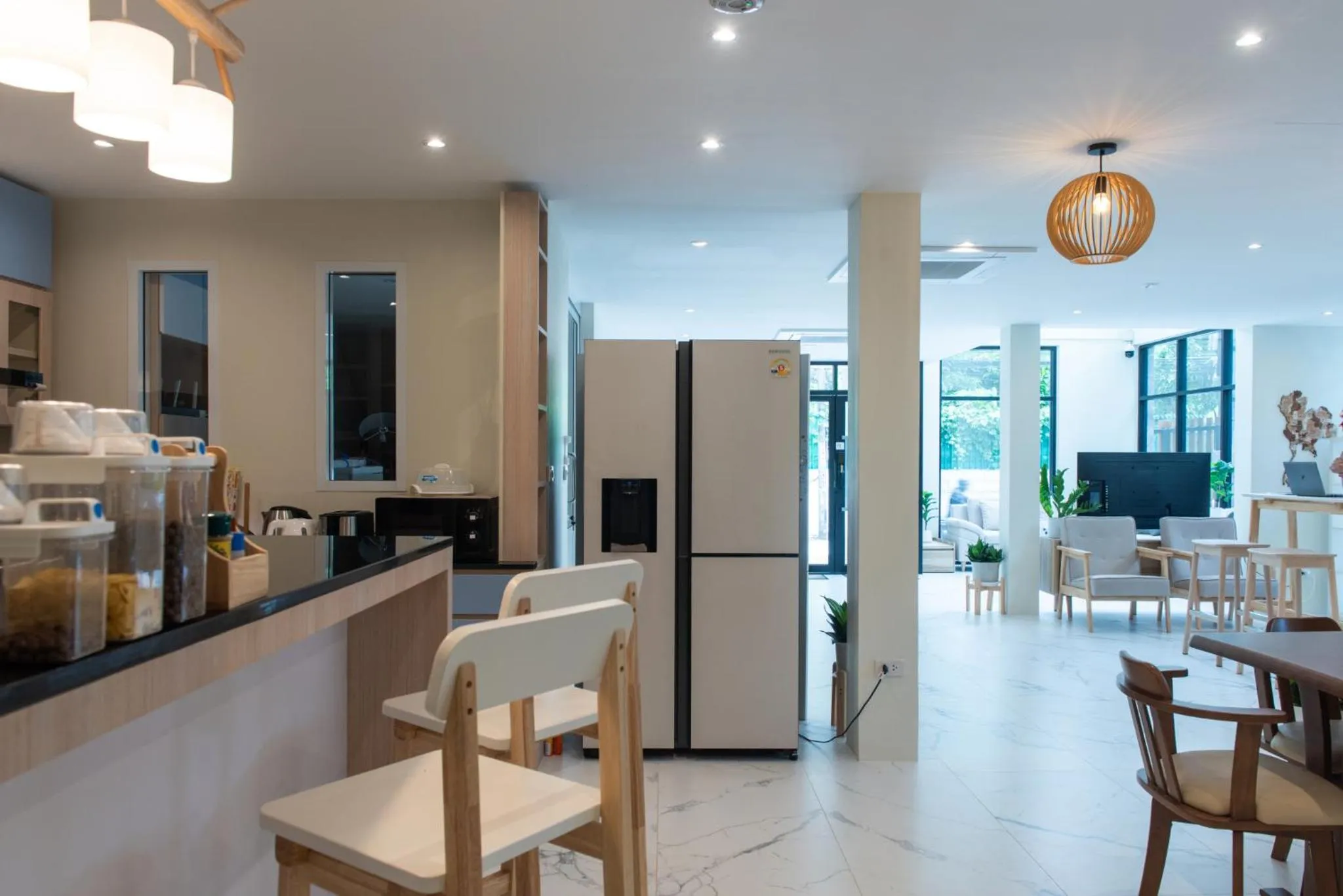 Kitchen or kitchenette in Shizuka House - 500 m walk to BTS Phrom Phong