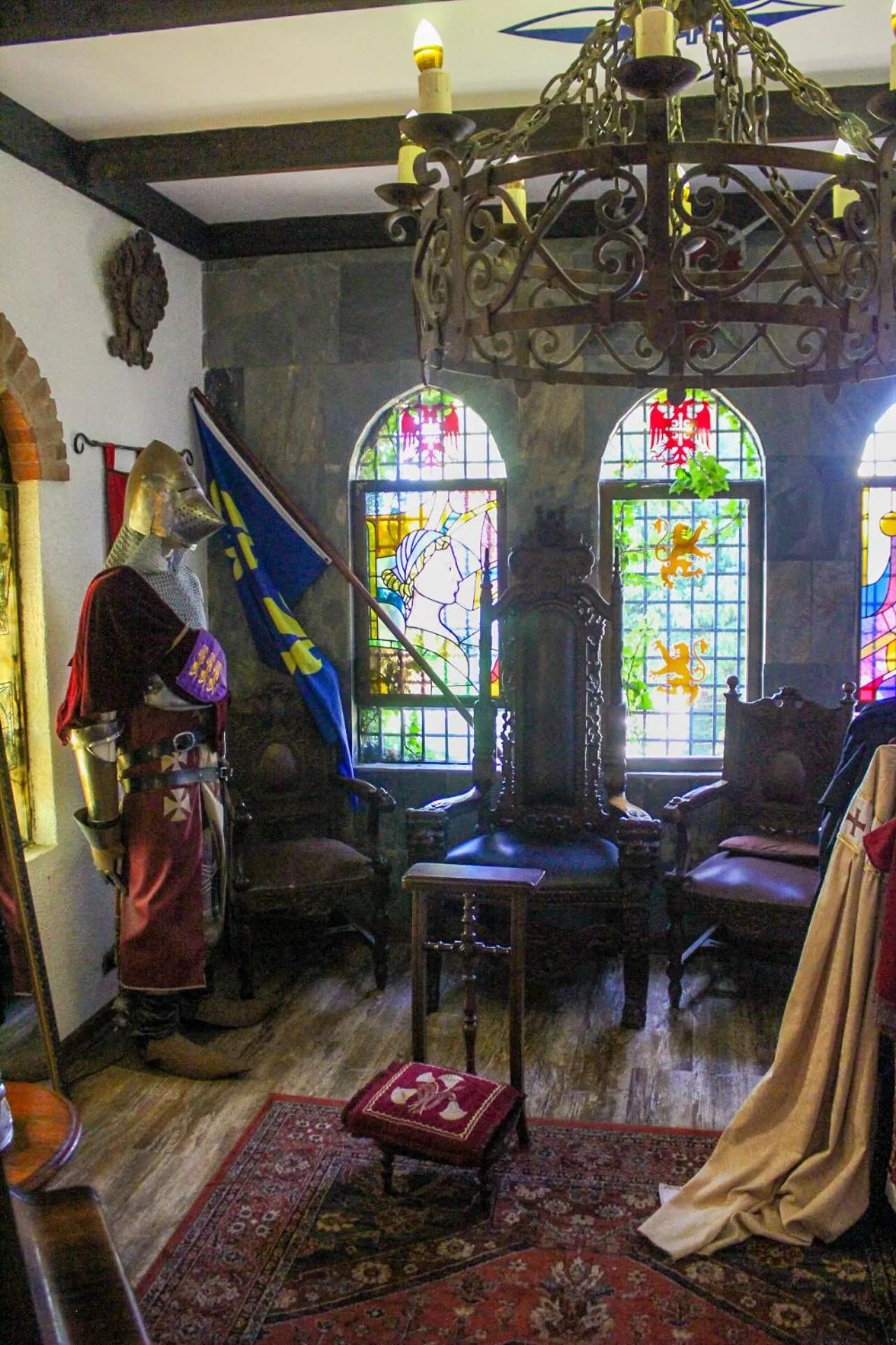 Living room in Castillo Medieval