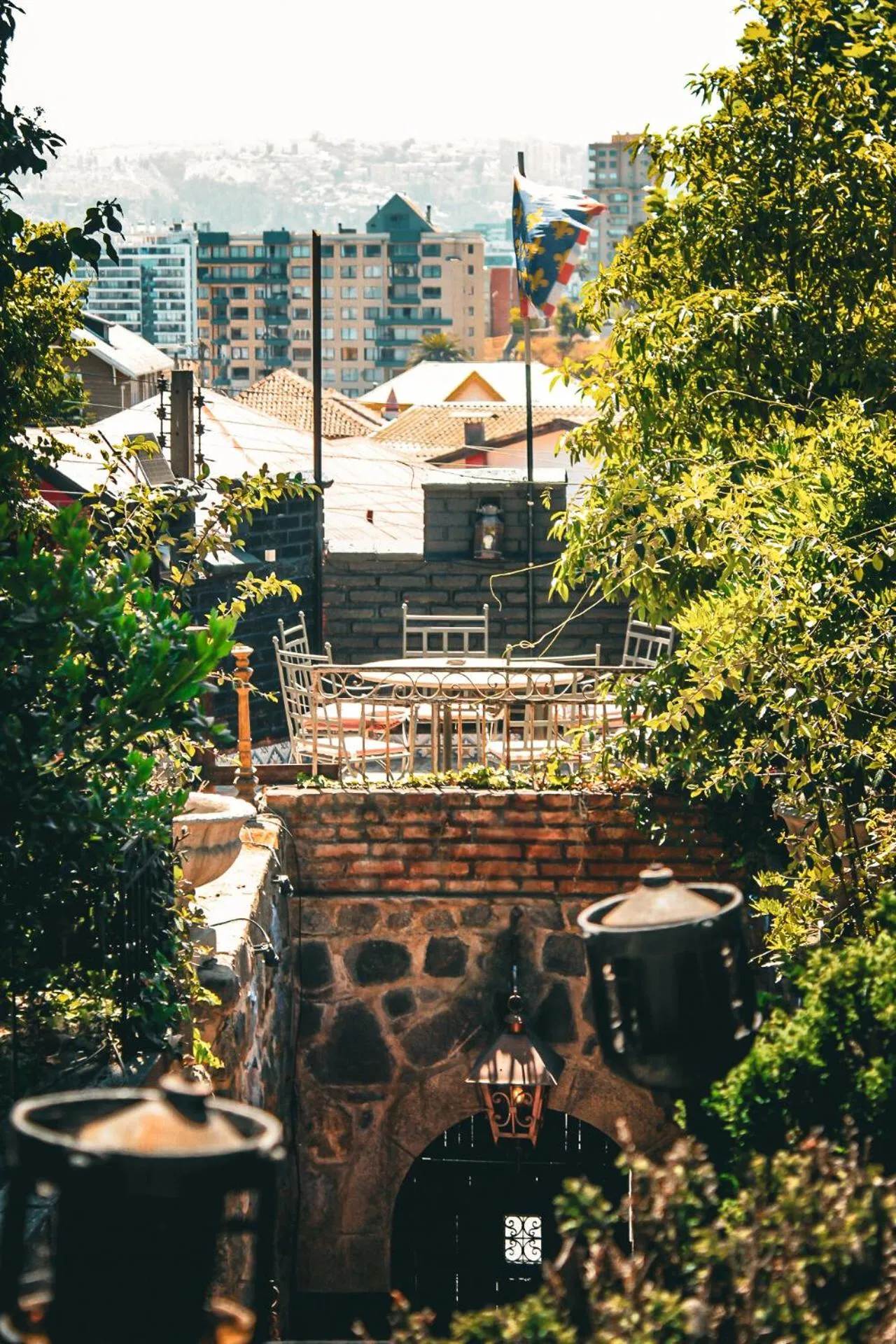 Garden in Castillo Medieval