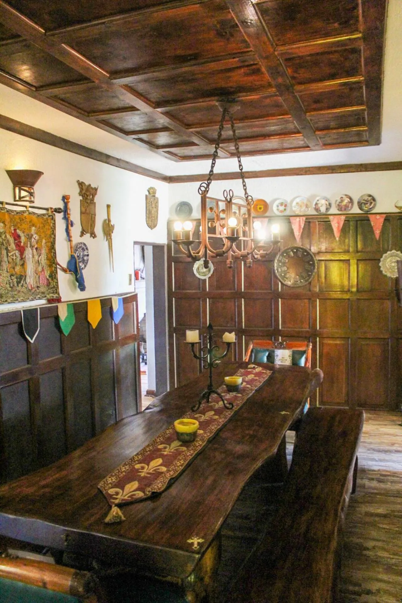 Living room in Castillo Medieval
