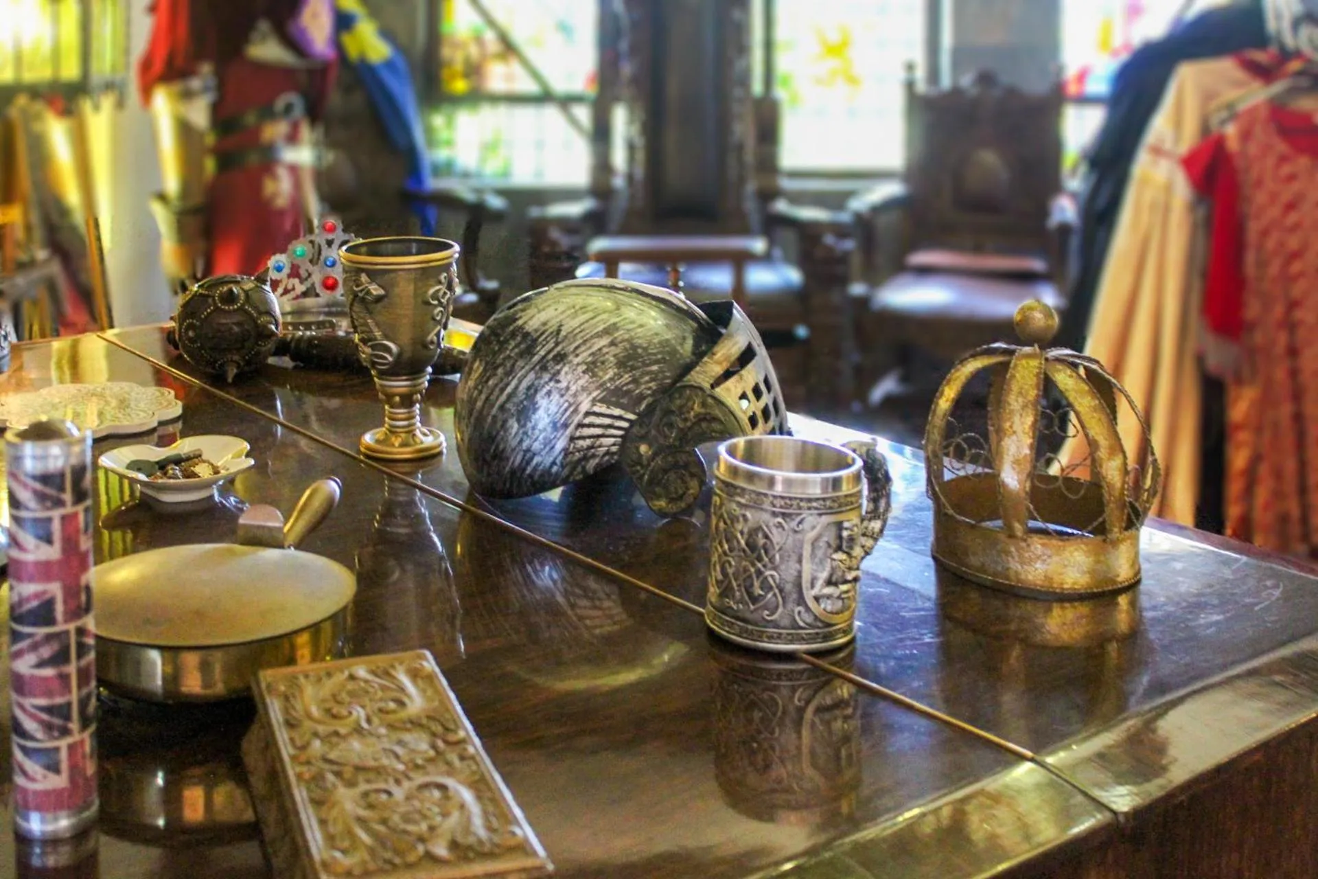 Lobby or reception in Castillo Medieval