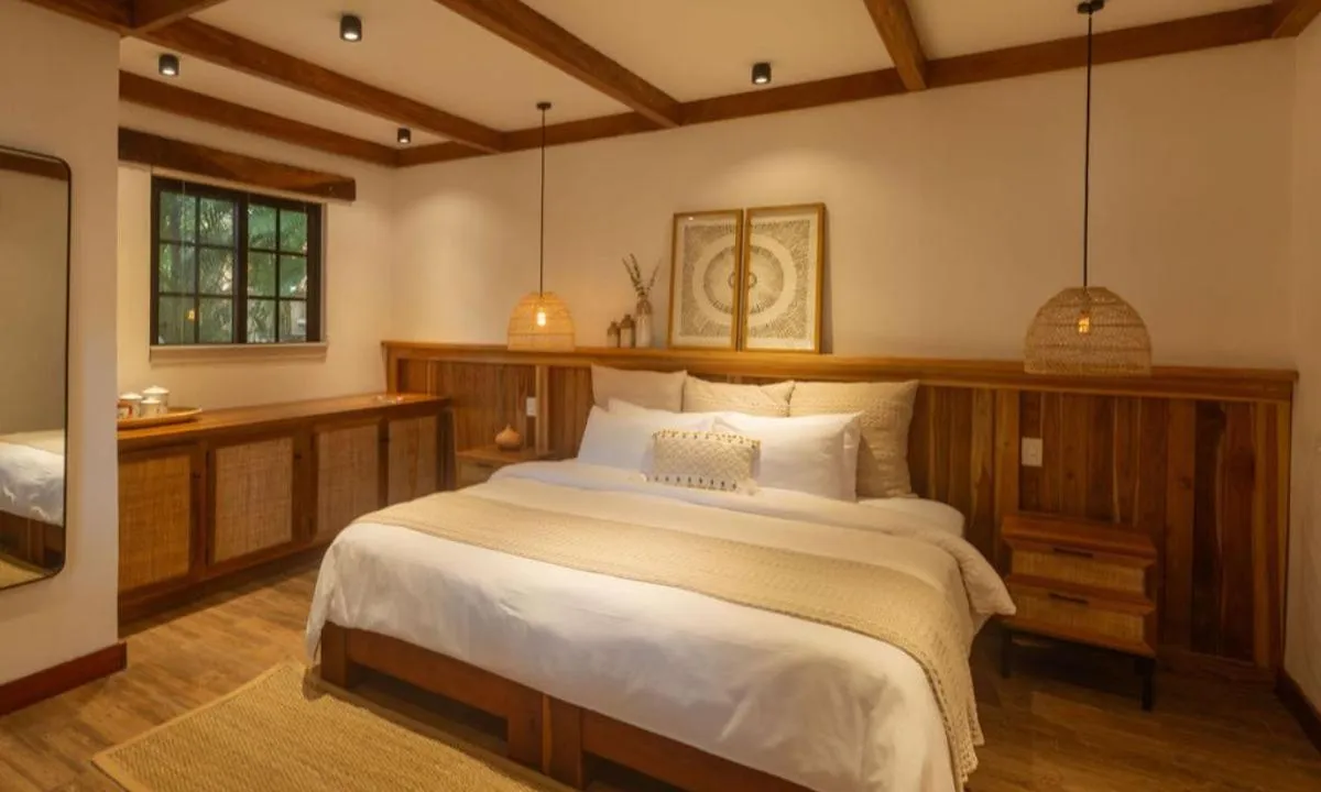 Bedroom, Bed in Sansara Surf Yoga & Resort