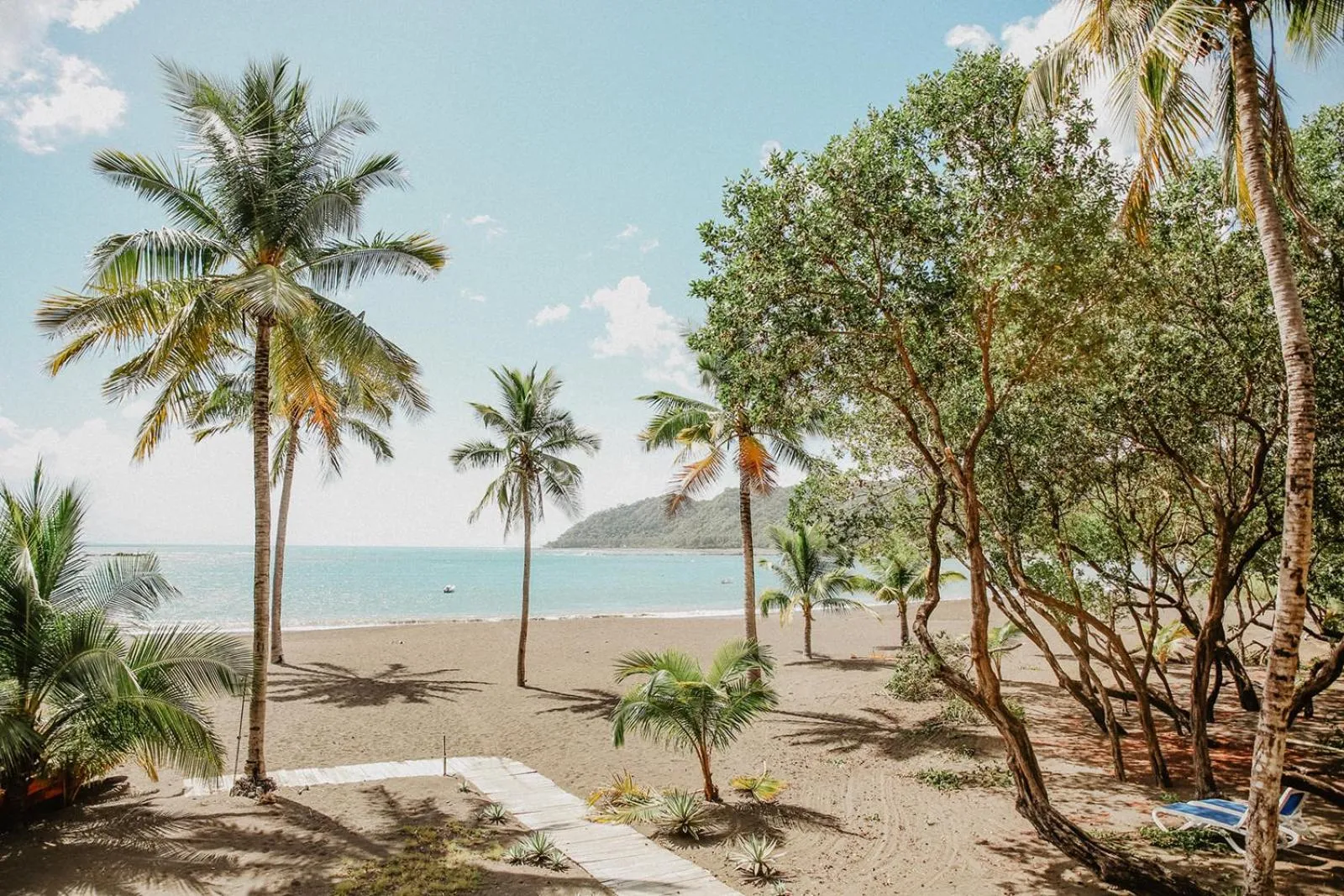 Beach in Sansara Surf Yoga & Resort