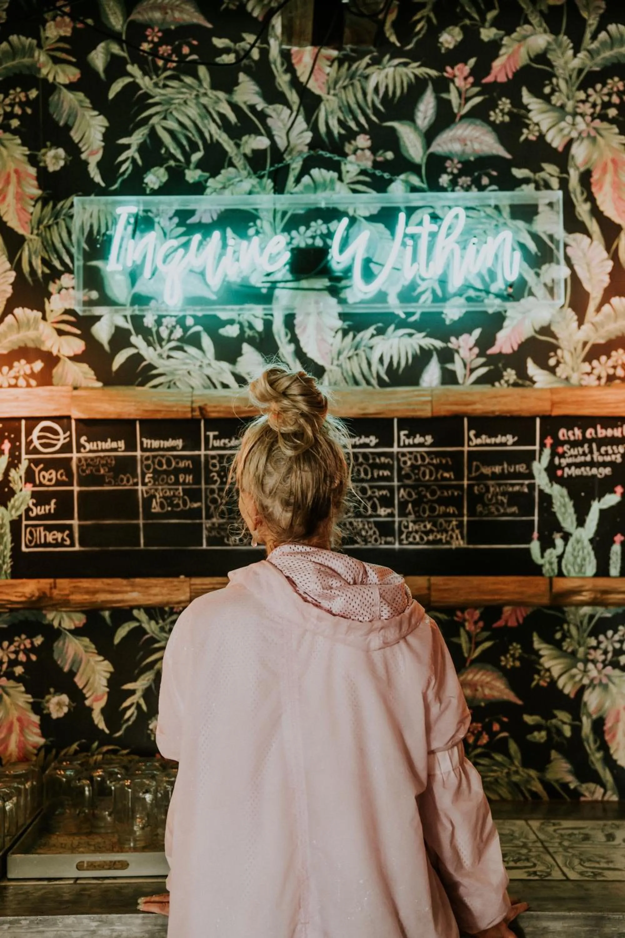 Property logo or sign in Sansara Surf Yoga & Resort