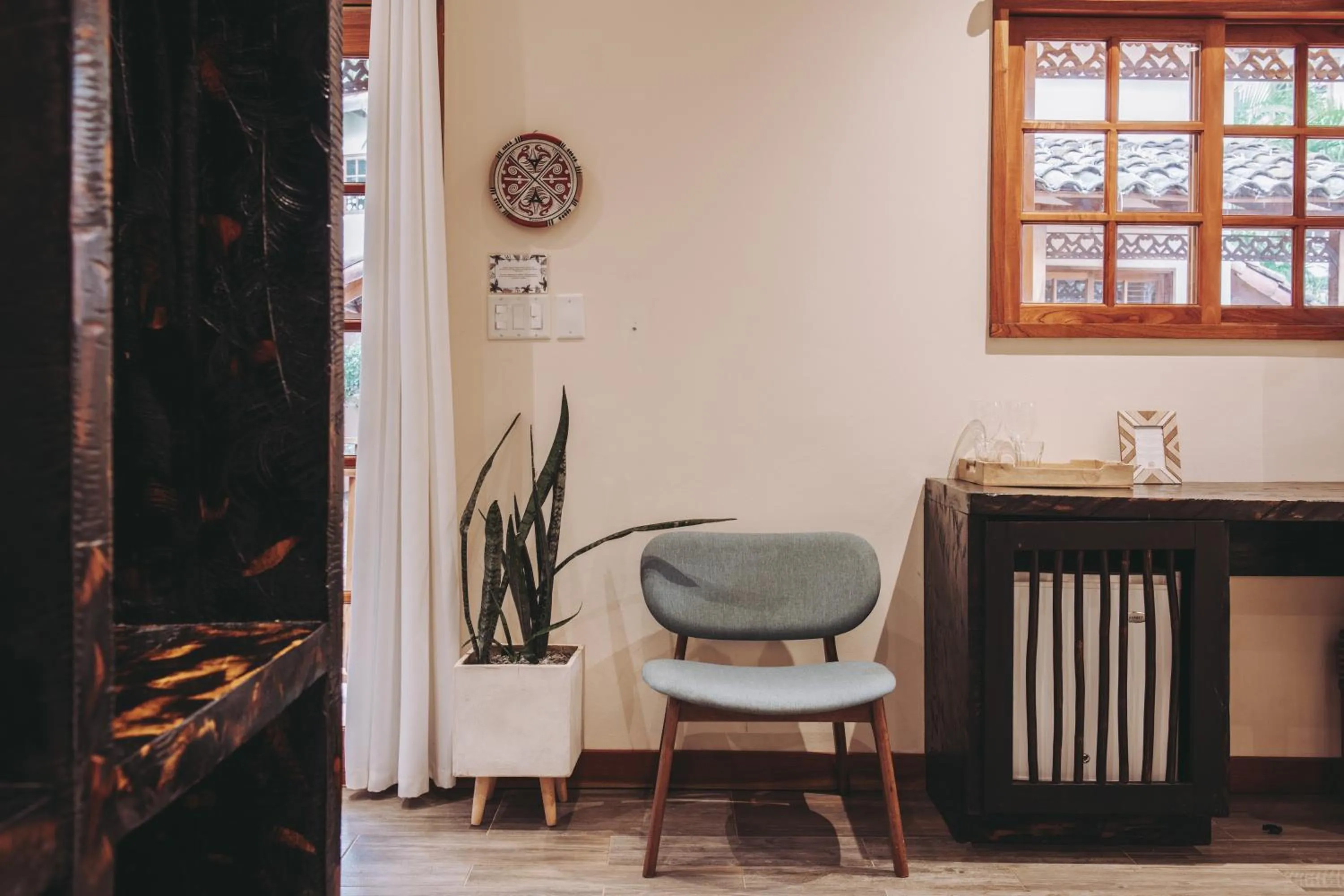 Seating area in Sansara Surf Yoga & Resort