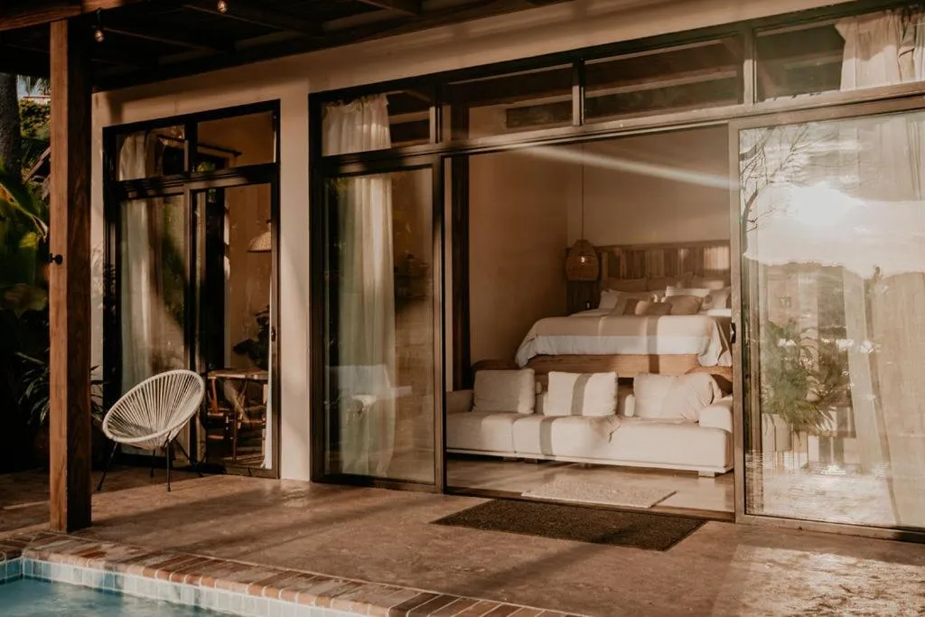 Photo of the whole room in Sansara Surf Yoga & Resort