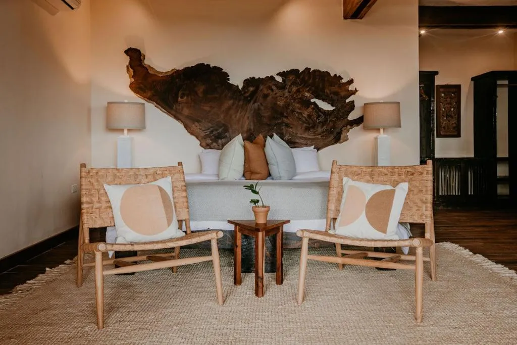 Seating area in Sansara Surf Yoga & Resort