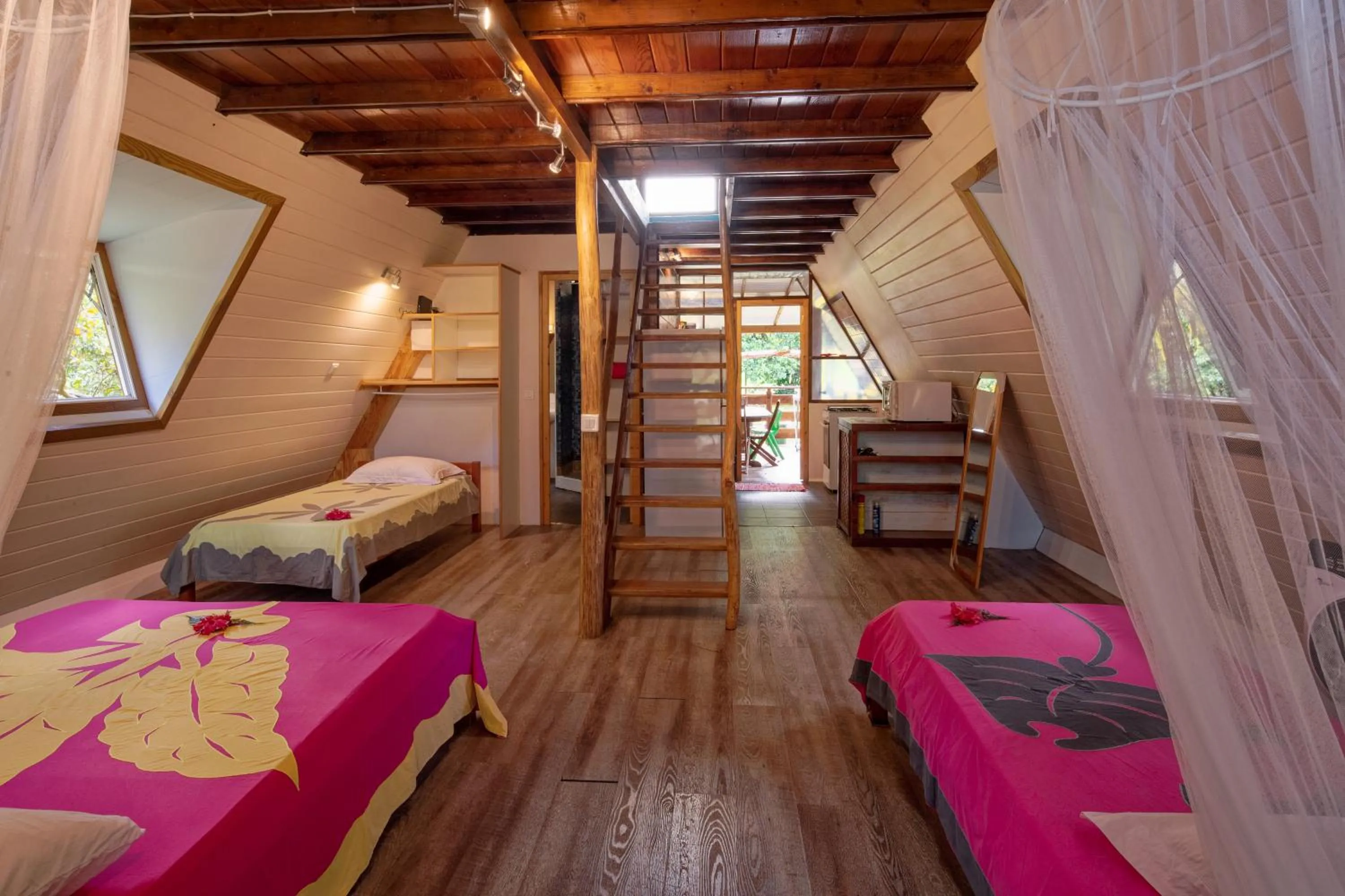bunk bed, Bed in Pension Les Trois Cascades