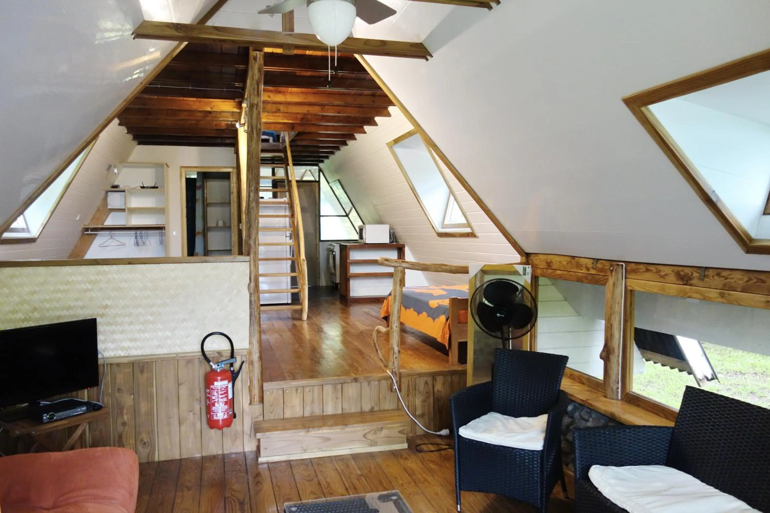 Living room in Pension Les Trois Cascades