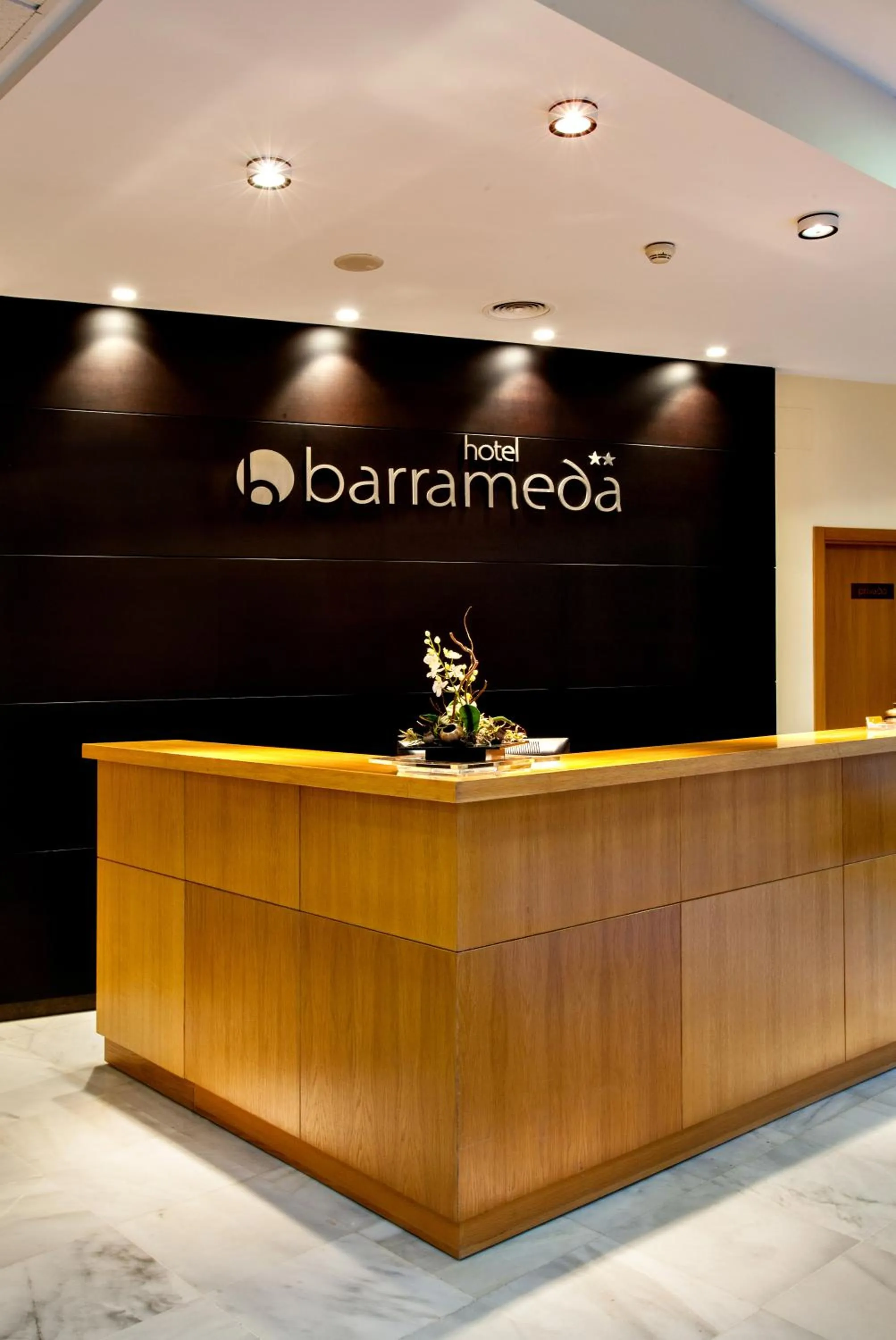 Lobby or reception in Hotel Barrameda