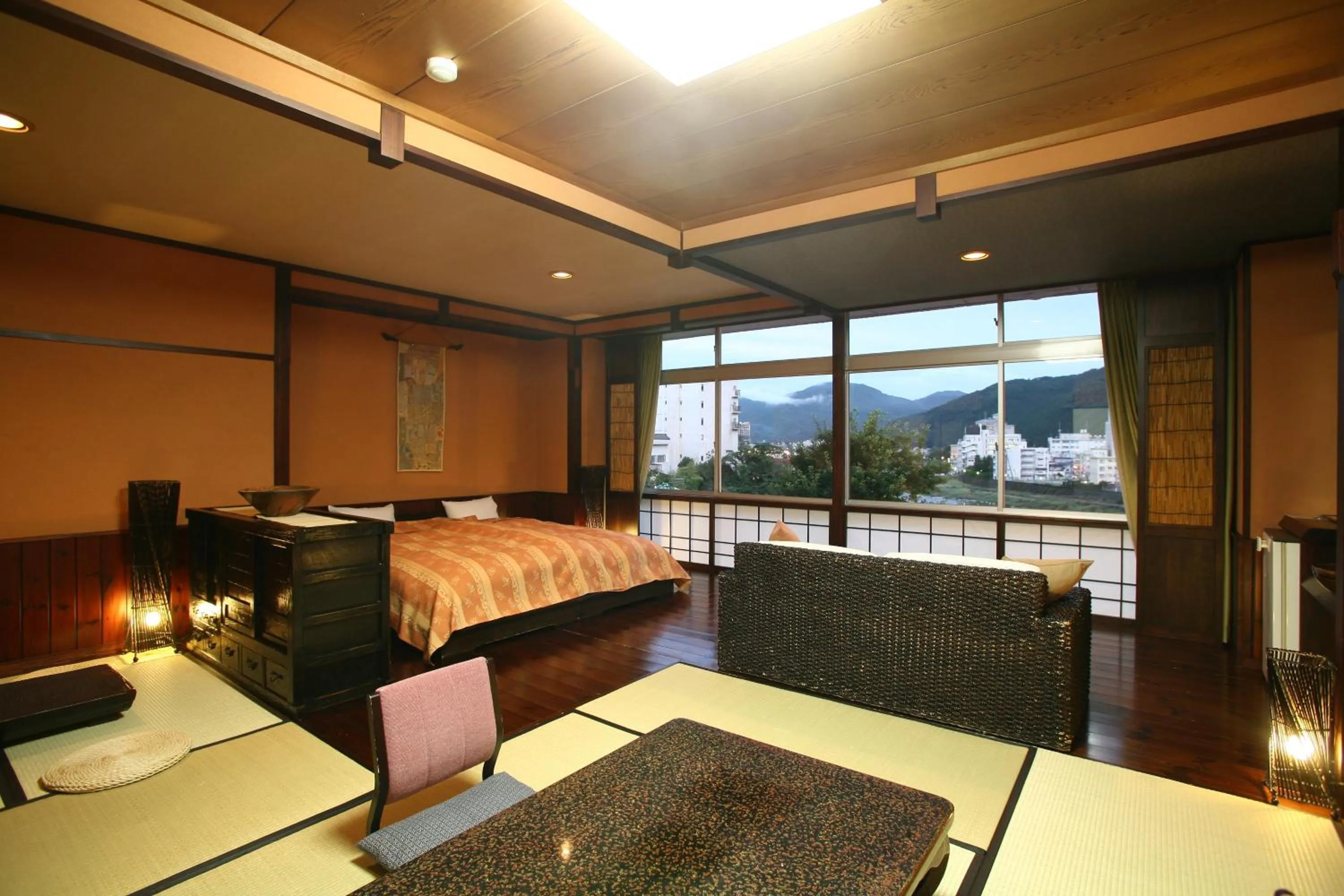 Photo of the whole room in Bosenkan