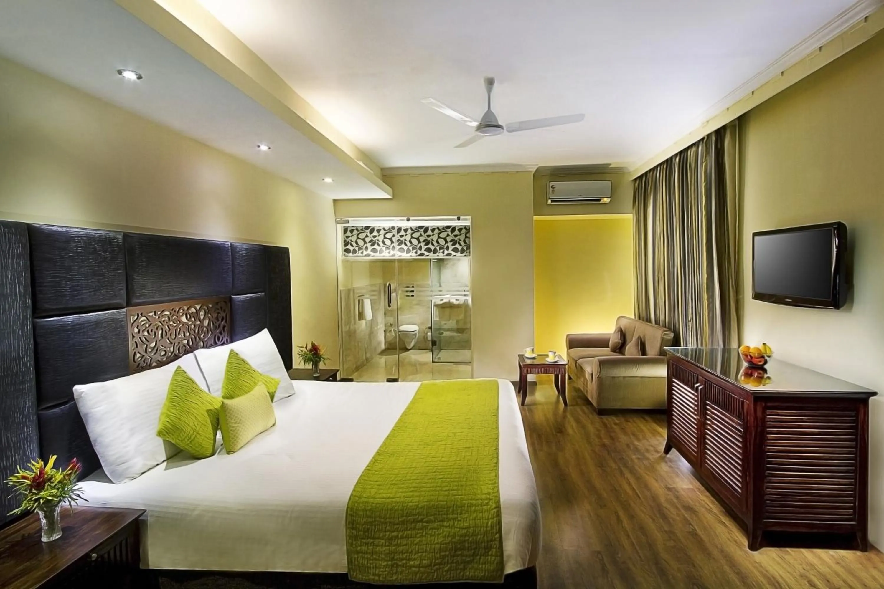 Bed in Otium Goa Resort by The Oterra