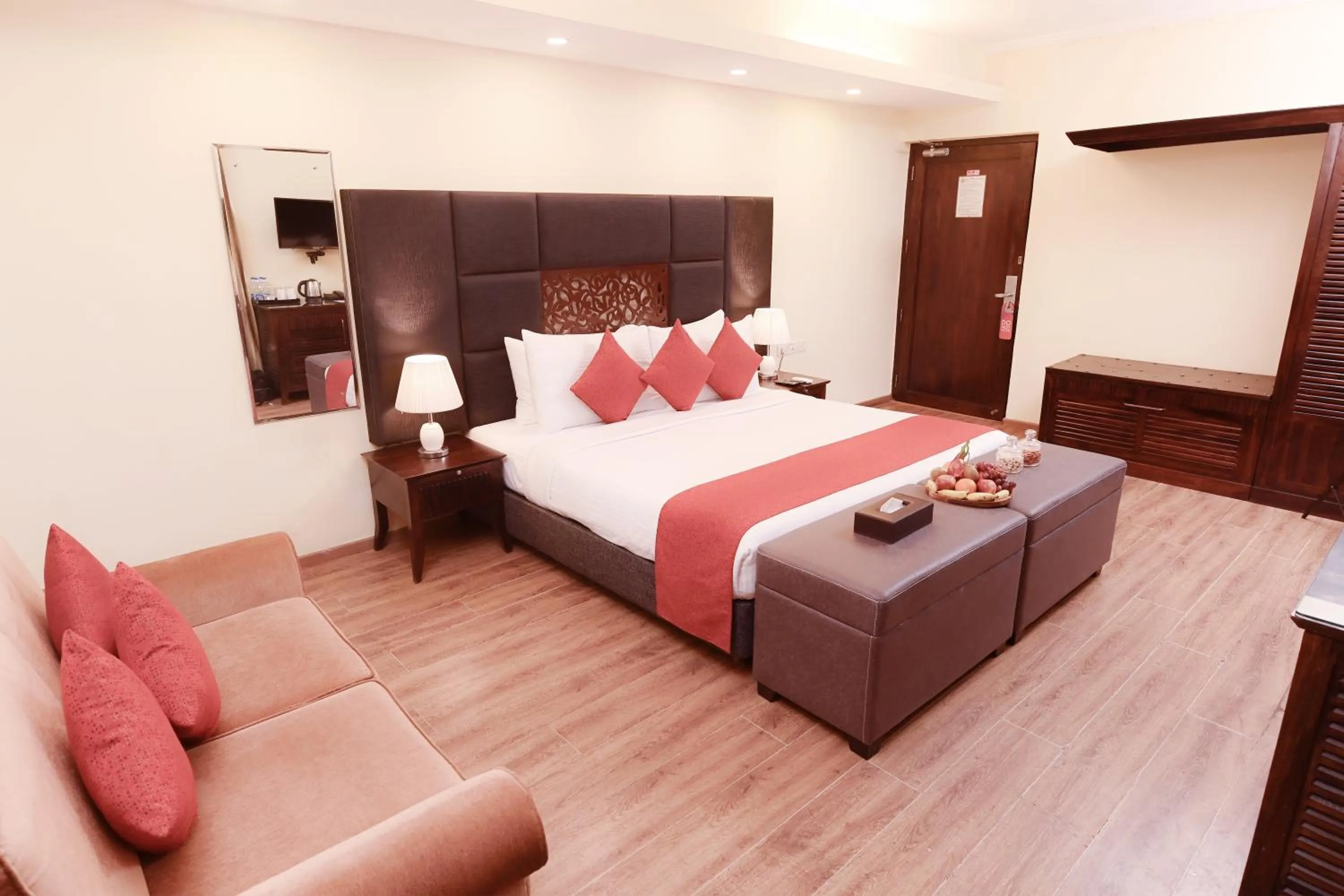 Bed in Otium Goa Resort by The Oterra