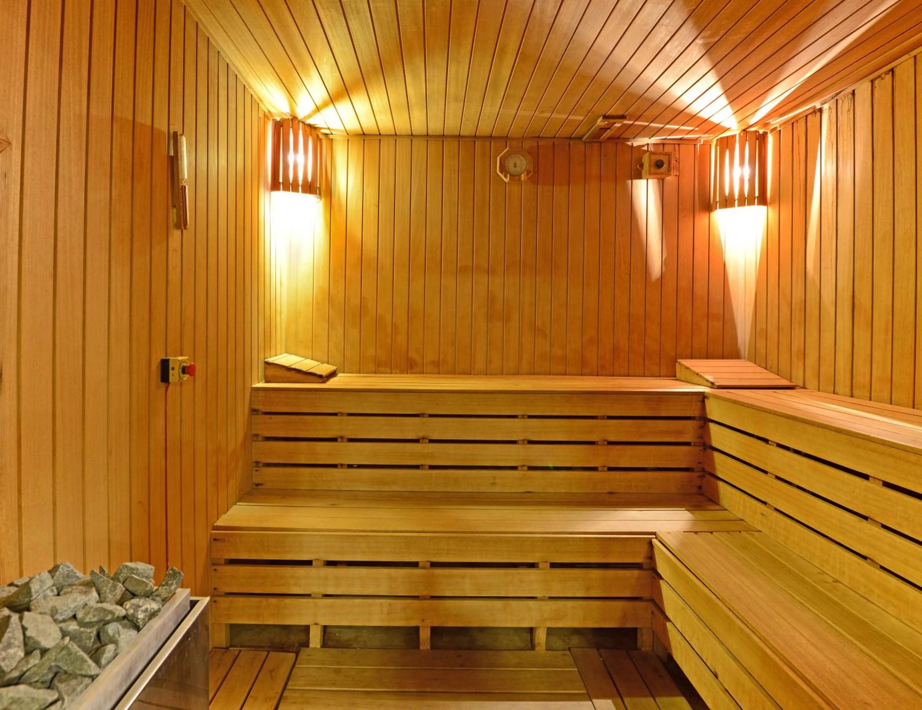 Sauna in Hotel Yigitalp Istanbul