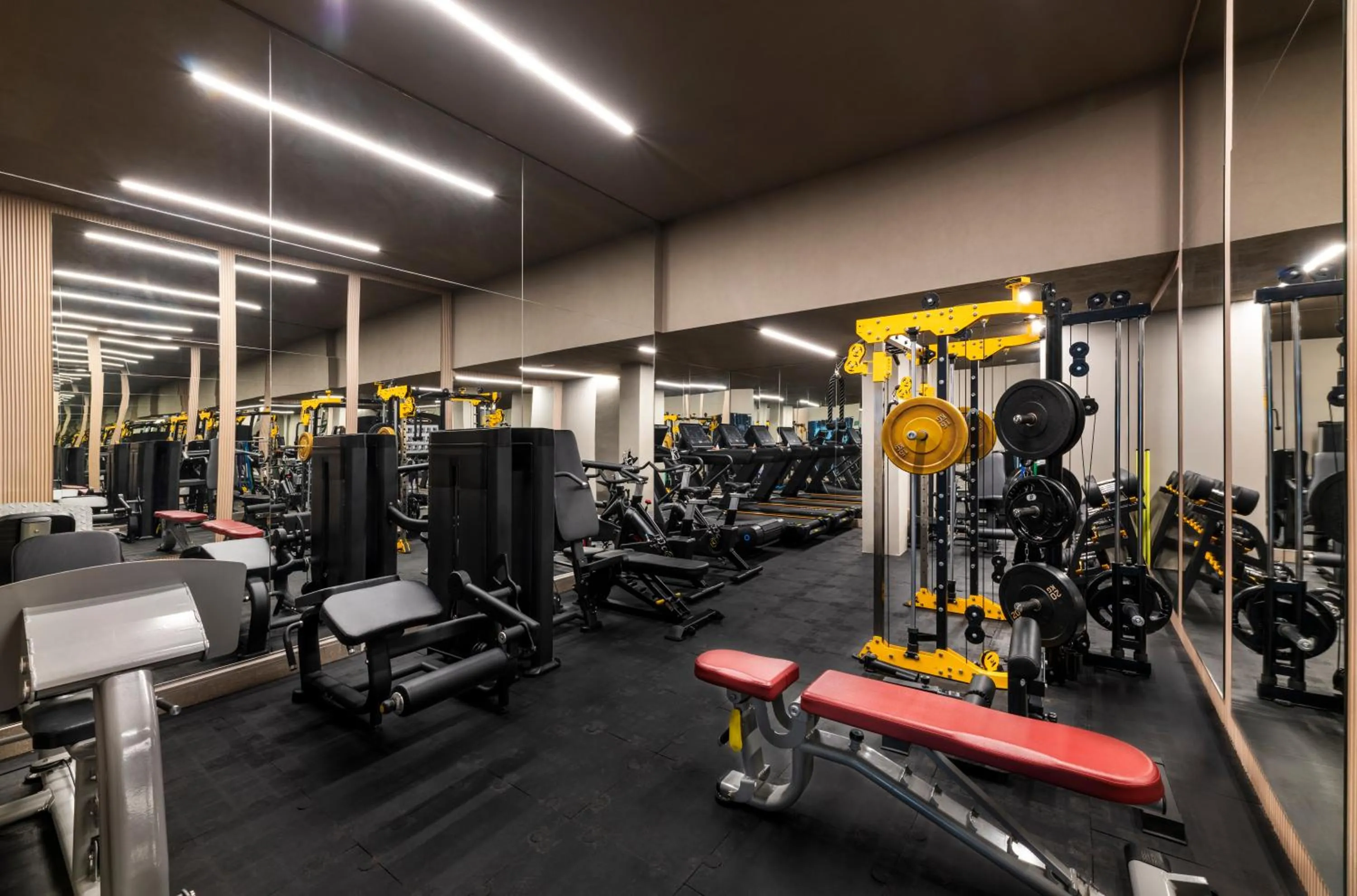 Fitness centre/facilities in OZ Hotel Collection