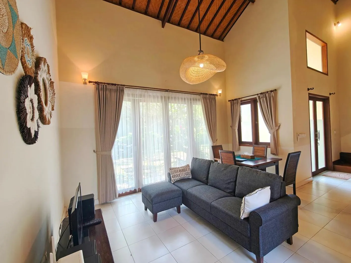 Living room in Sayang Taman Villas