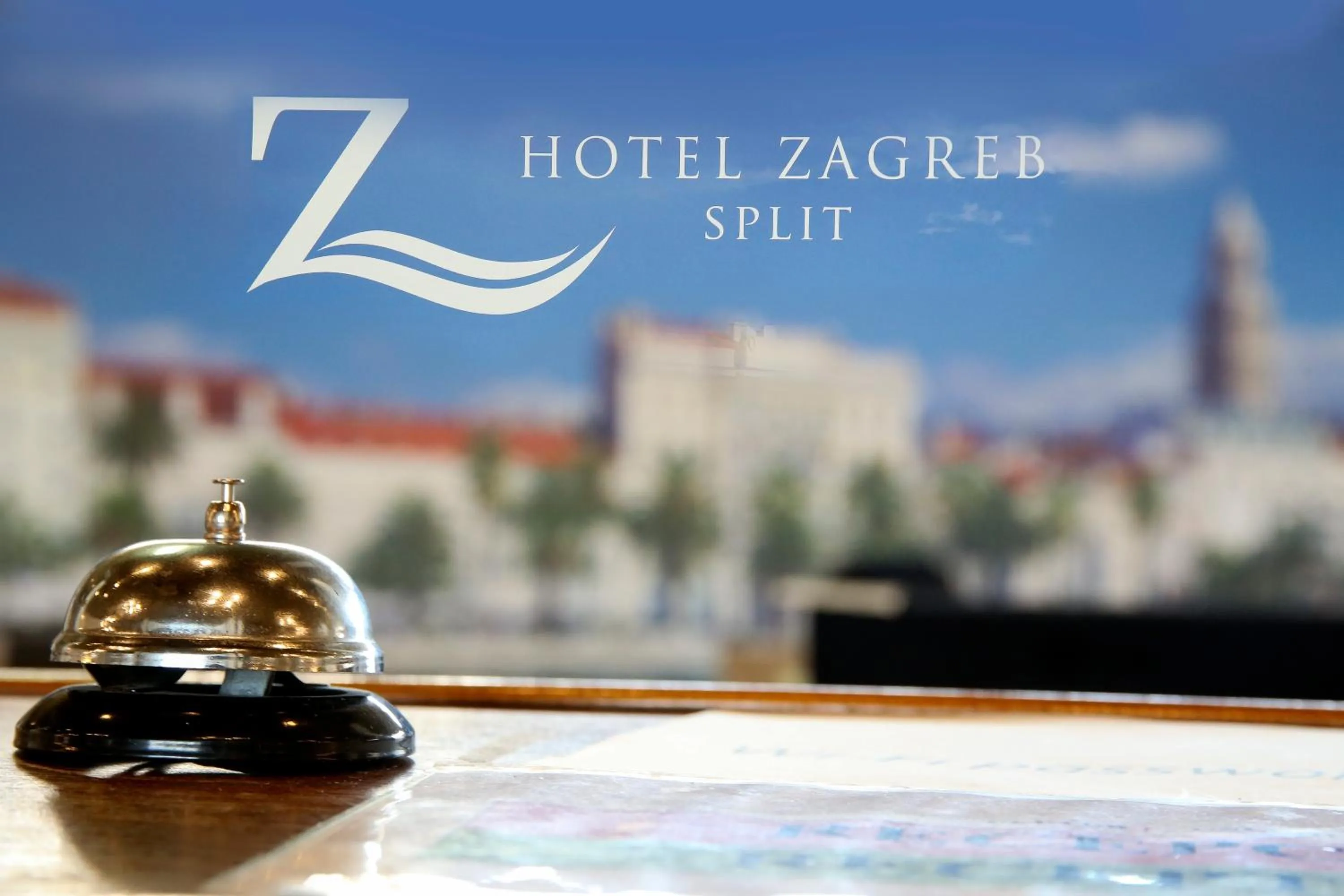 Lobby or reception in Hotel Zagreb