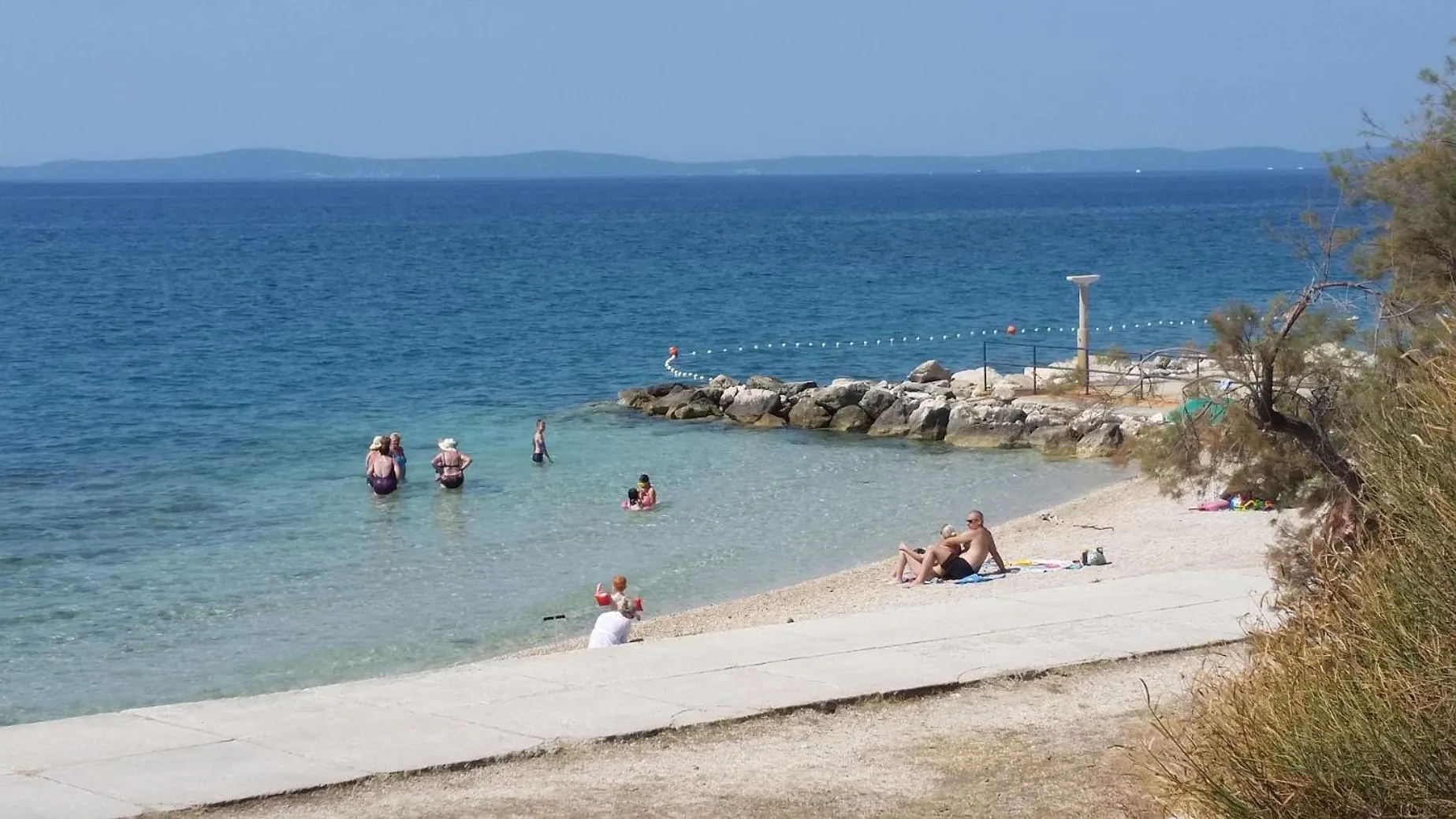 Beach in Hotel Zagreb