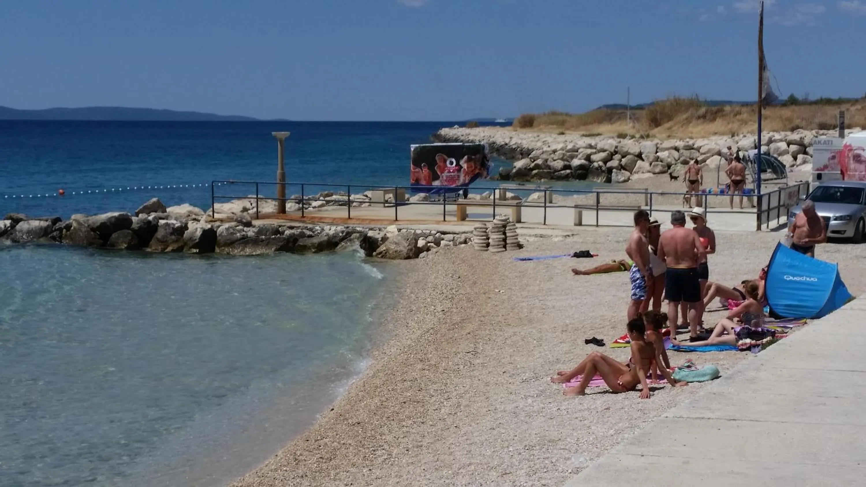 Beach in Hotel Zagreb