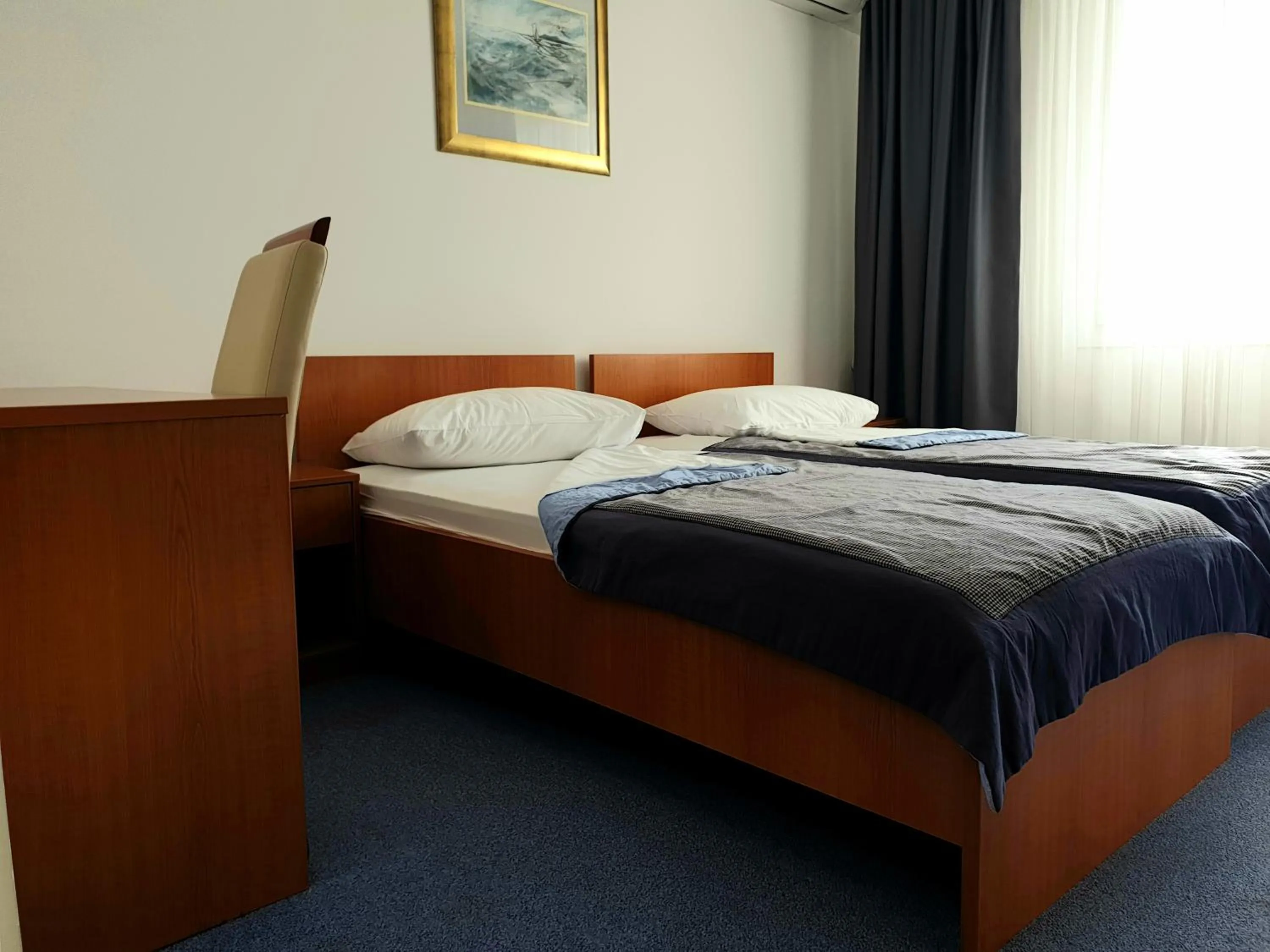 Bed in Hotel Zagreb