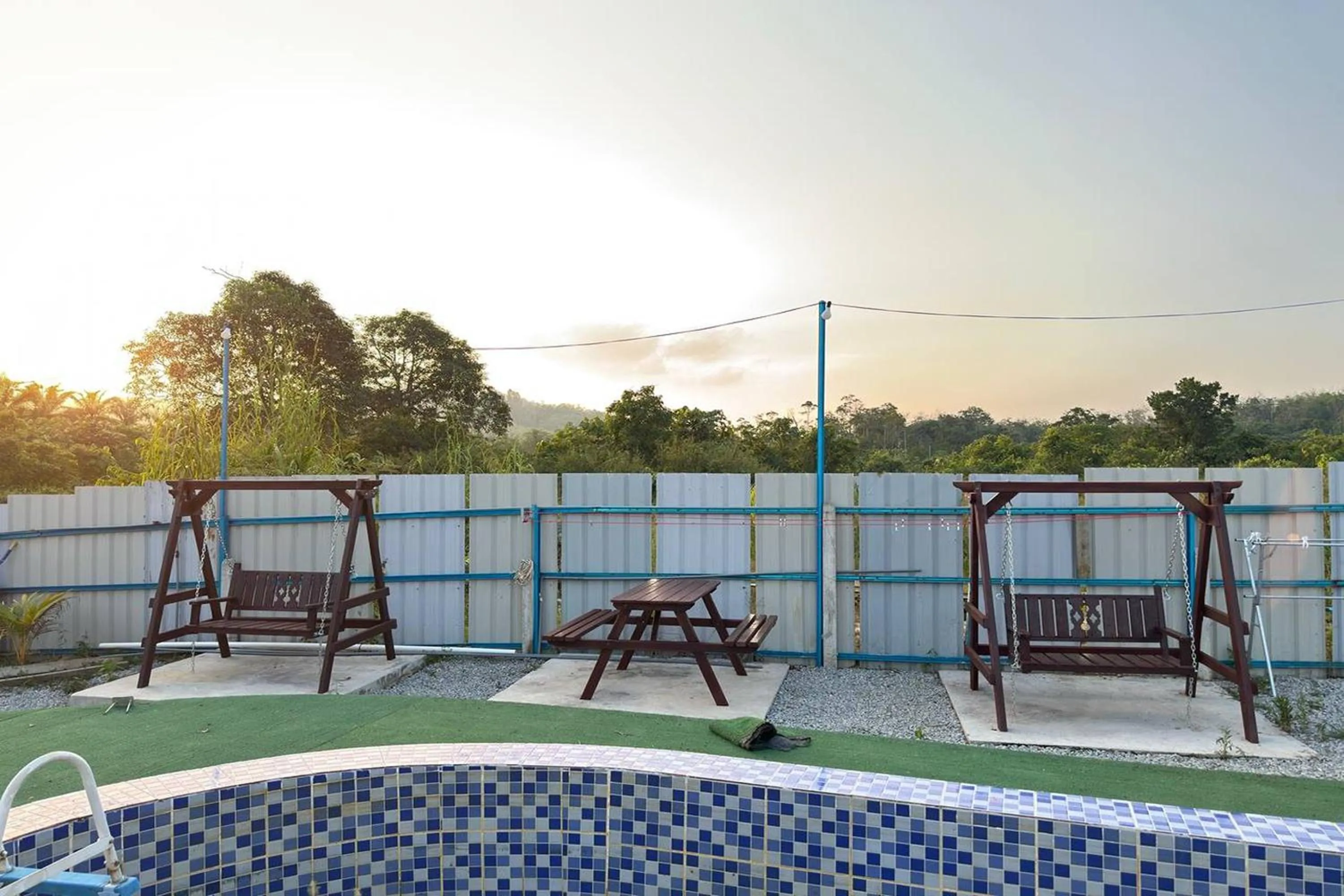 Natural landscape in Darul Salam Dusun Resort & Waterpark