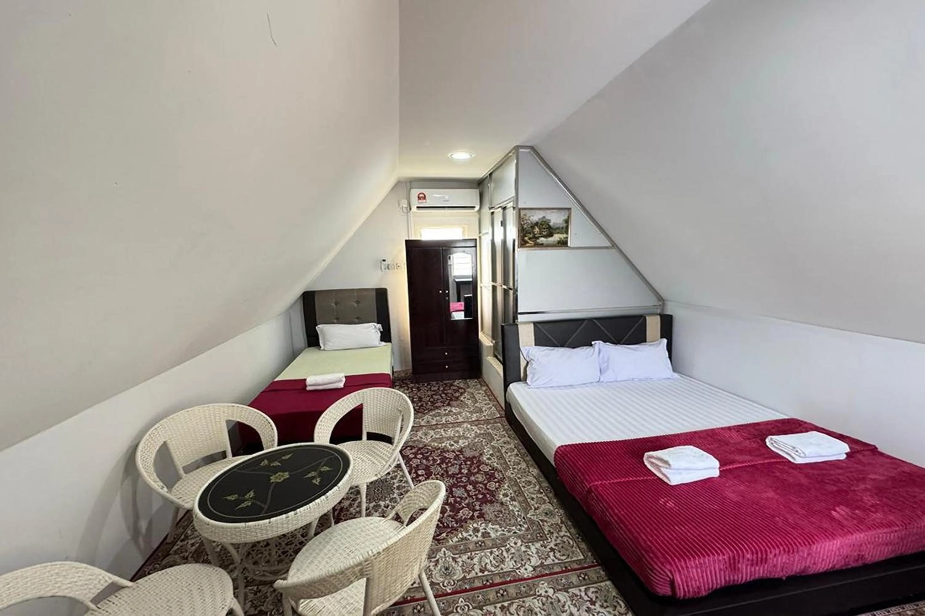 Bed in Darul Salam Dusun Resort & Waterpark