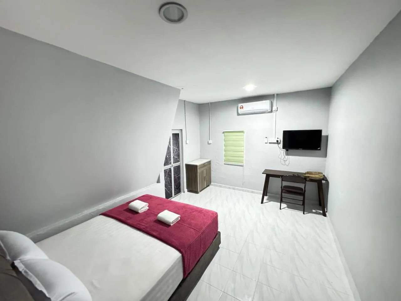 Bed in Darul Salam Dusun Resort & Waterpark