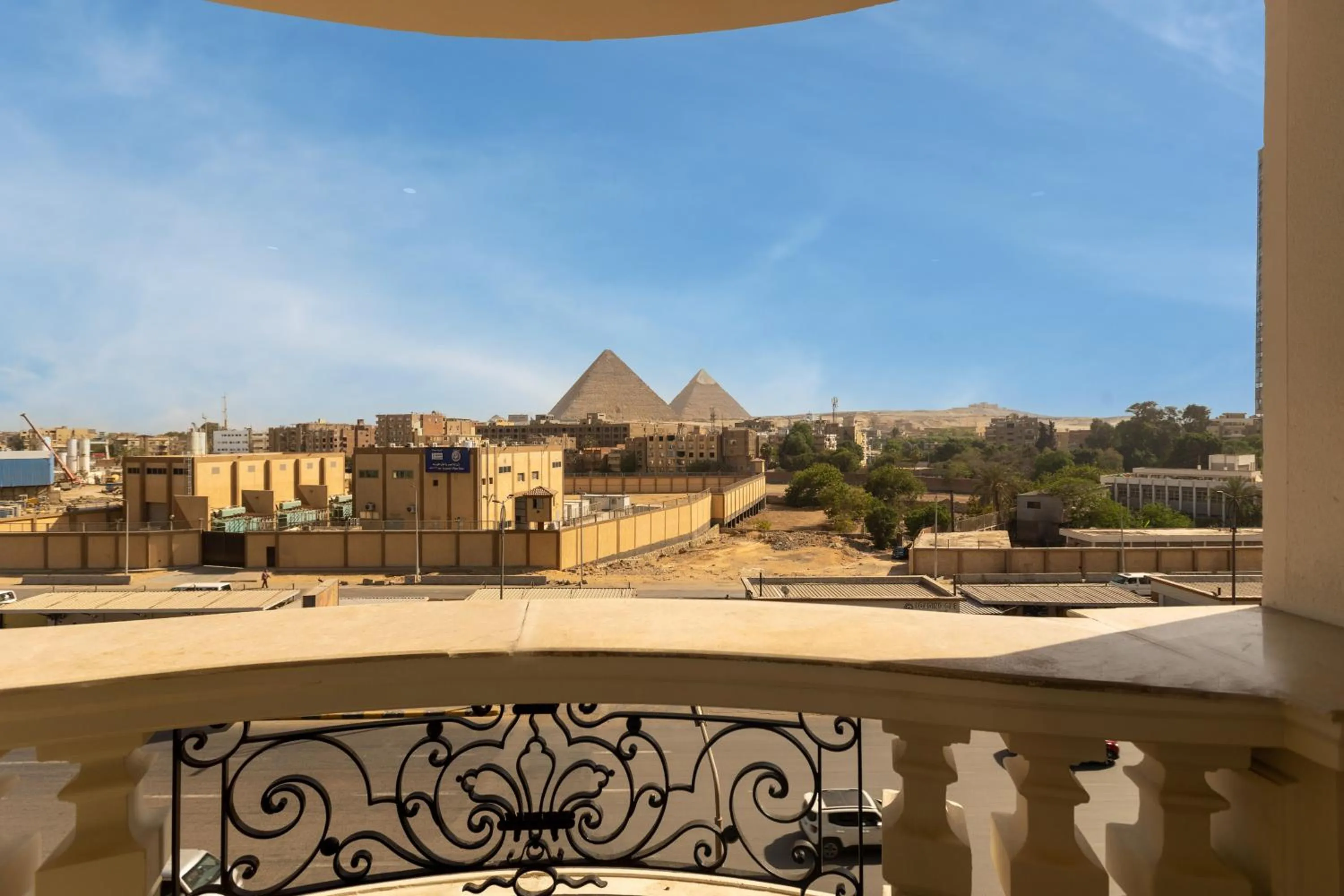 Balcony/Terrace in Pyramids Yard Hotel