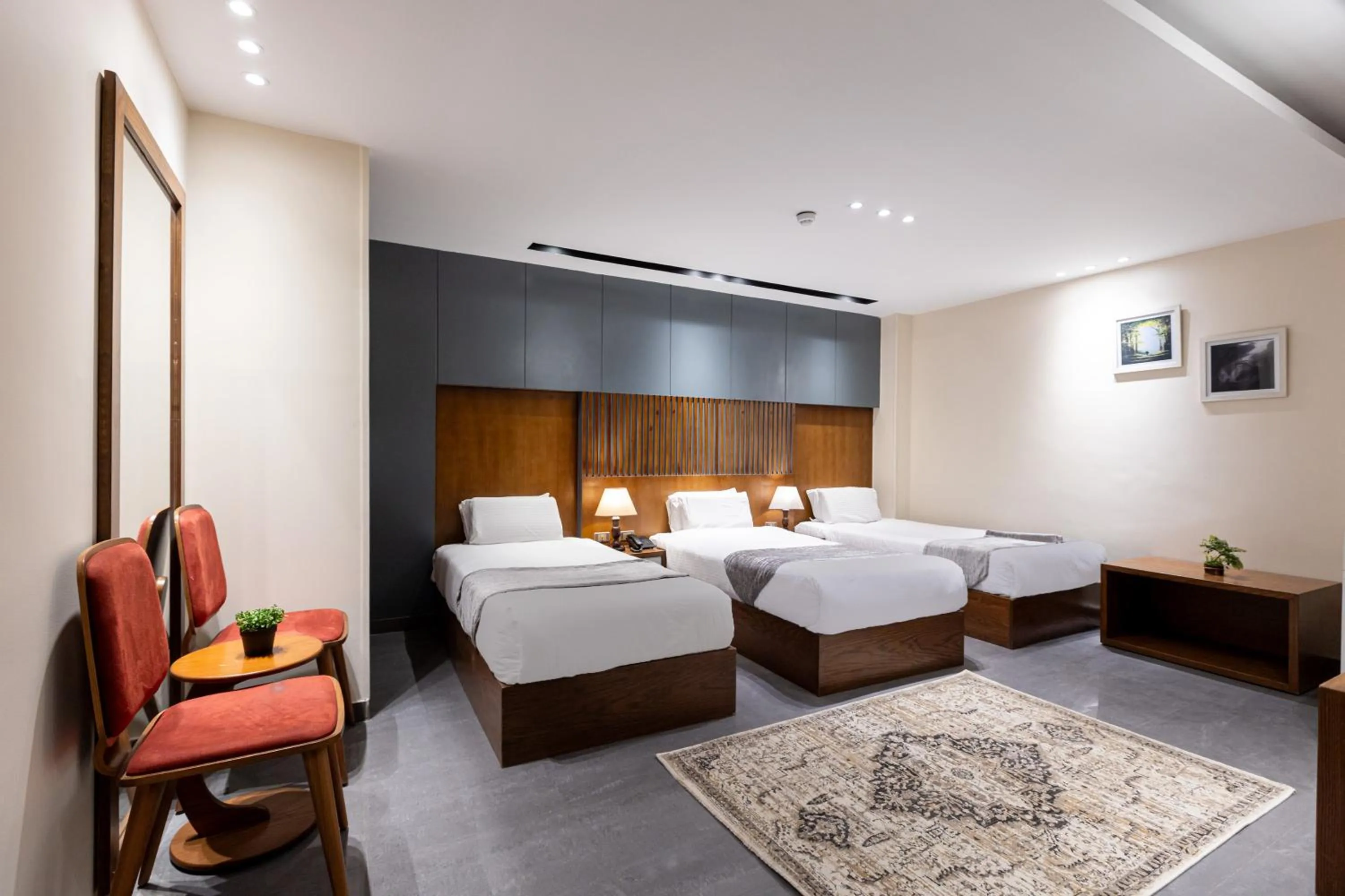 Bed in Pyramids Yard Hotel