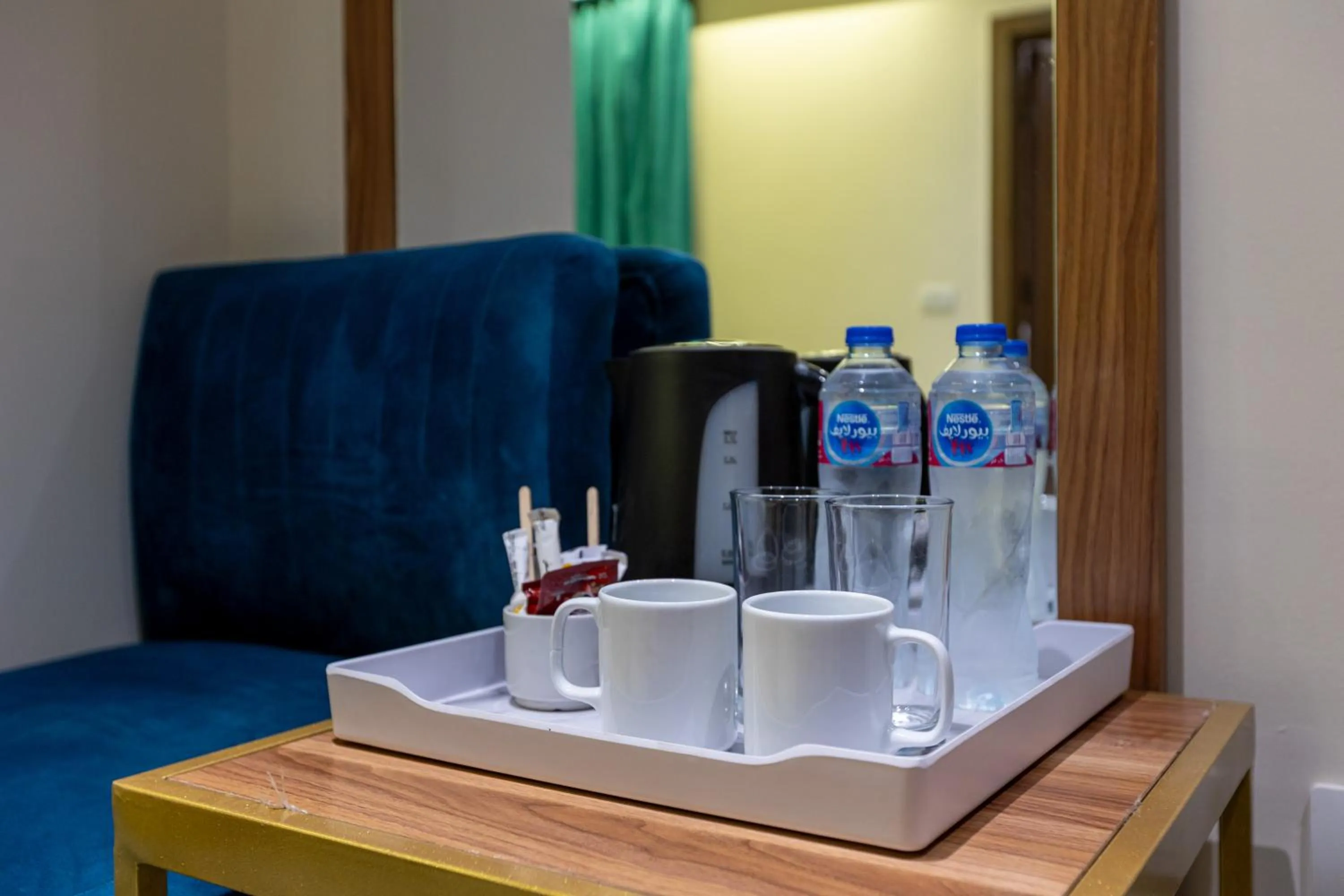Coffee/tea facilities in Pyramids Yard Hotel