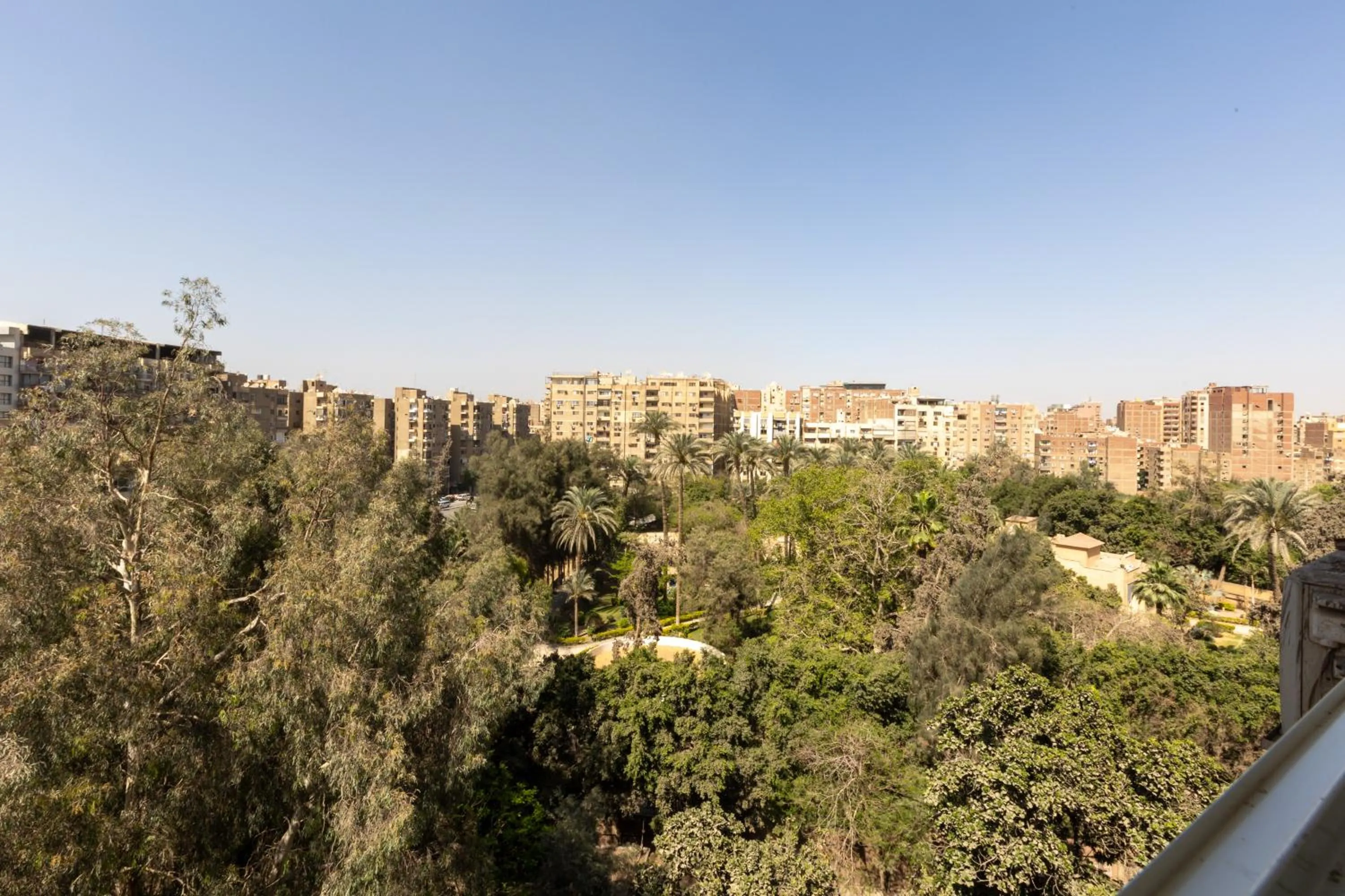 City view in Pyramids Yard Hotel