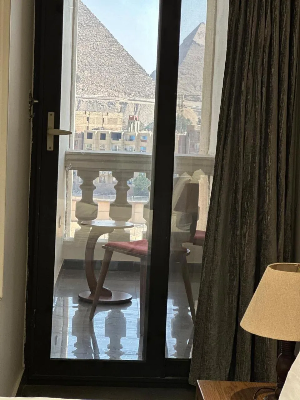 Mountain view in Pyramids Yard Hotel