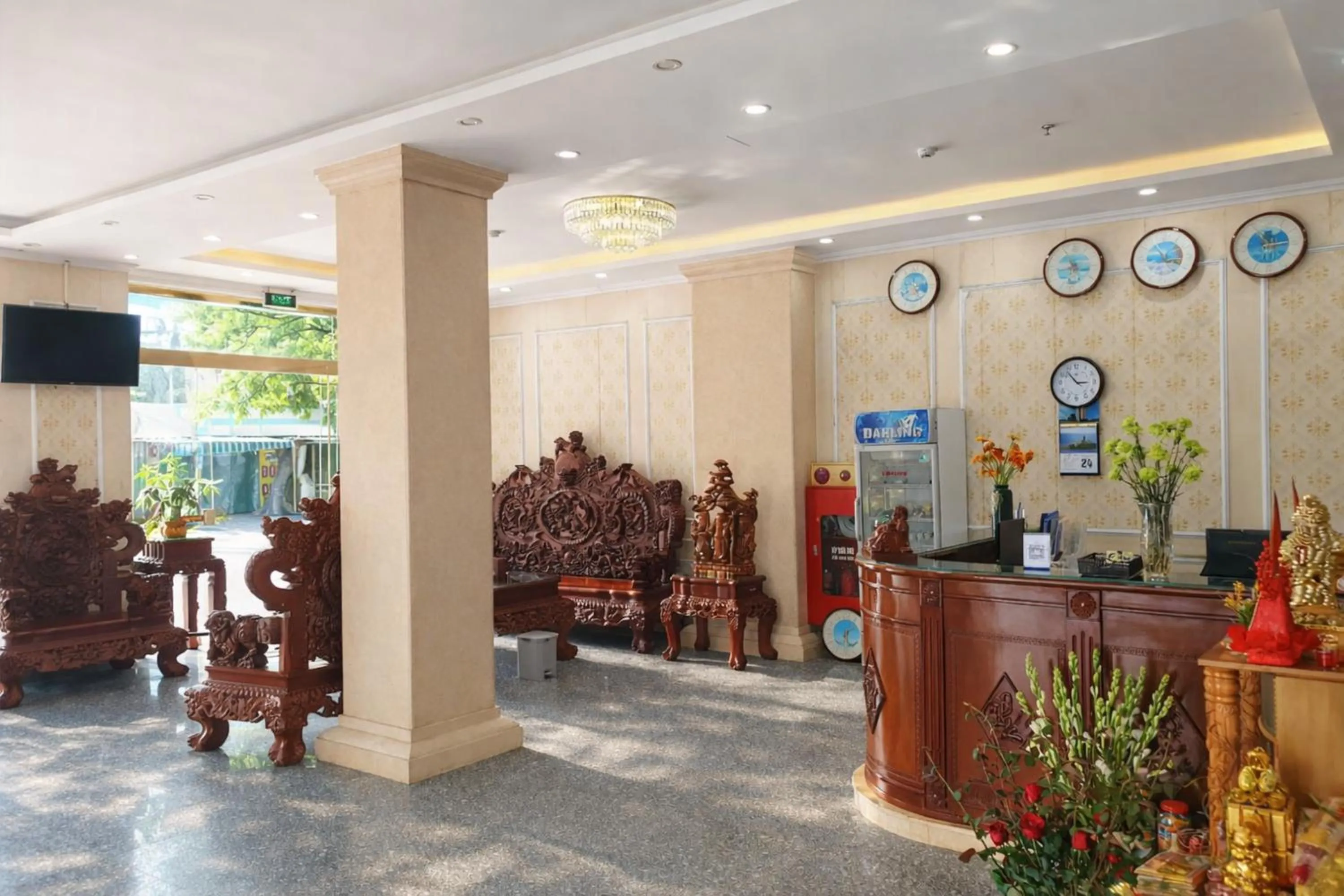 Lobby or reception in Thăng Long Hotel Thanh Hoá