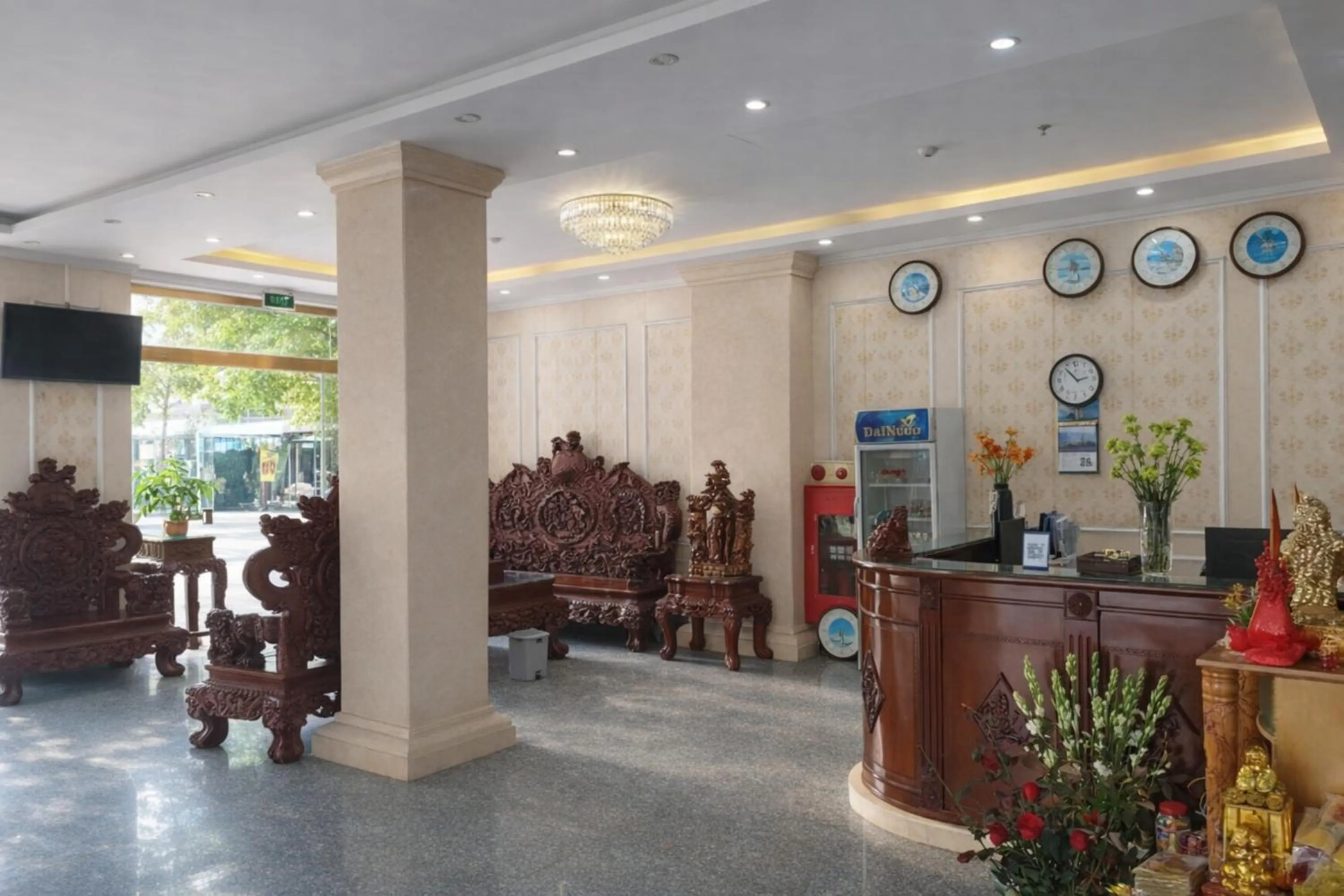 Lobby or reception in Thăng Long Hotel Thanh Hoá