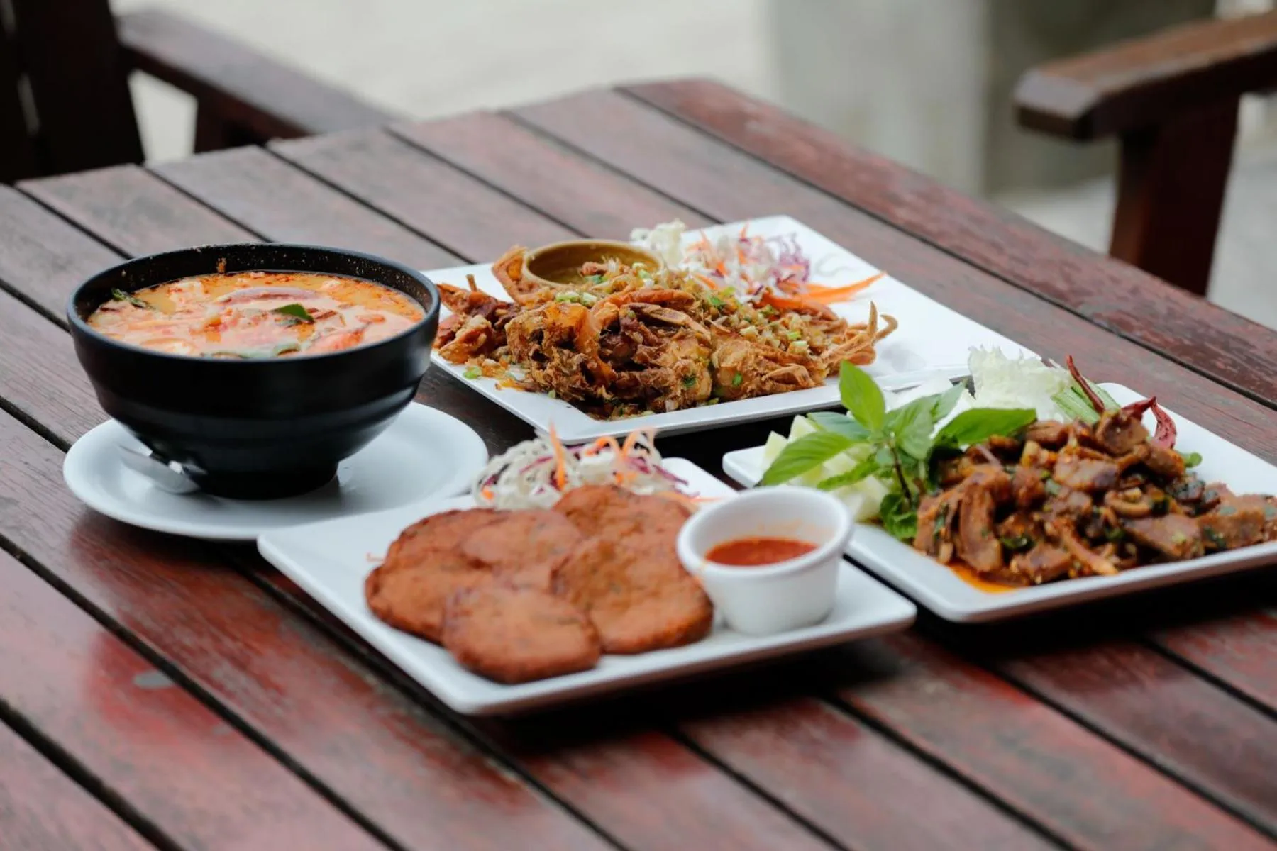 Food in Tubtim Resort